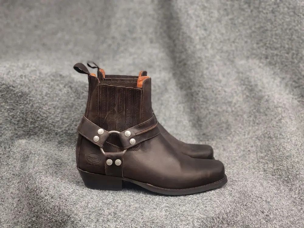 Dockers Dockers Vintage Leather Cowboy Ankle Boots Western Shoes Size US 9 / EU 42 - 1 Thumbnail