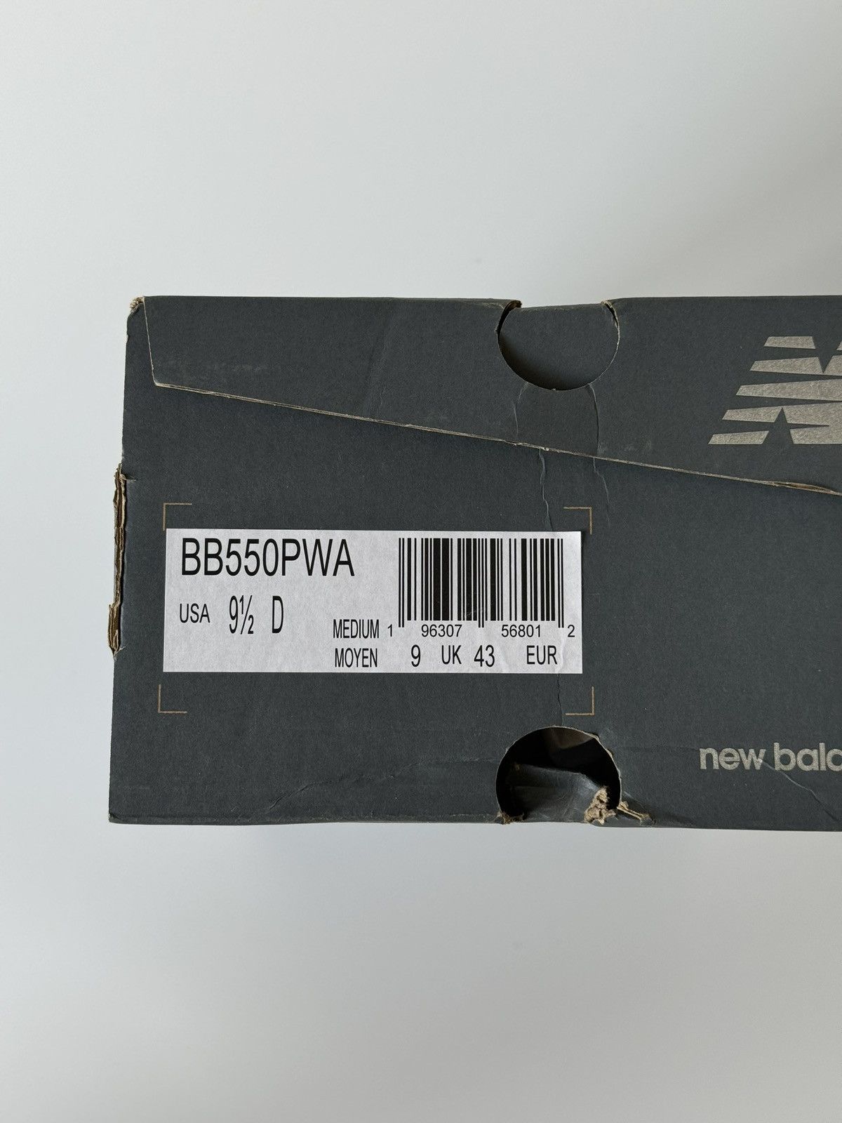 New Balance New Balance 550 Salt and Pepper sneakers Size US 9.5 / EU 42-43 - 7 Thumbnail