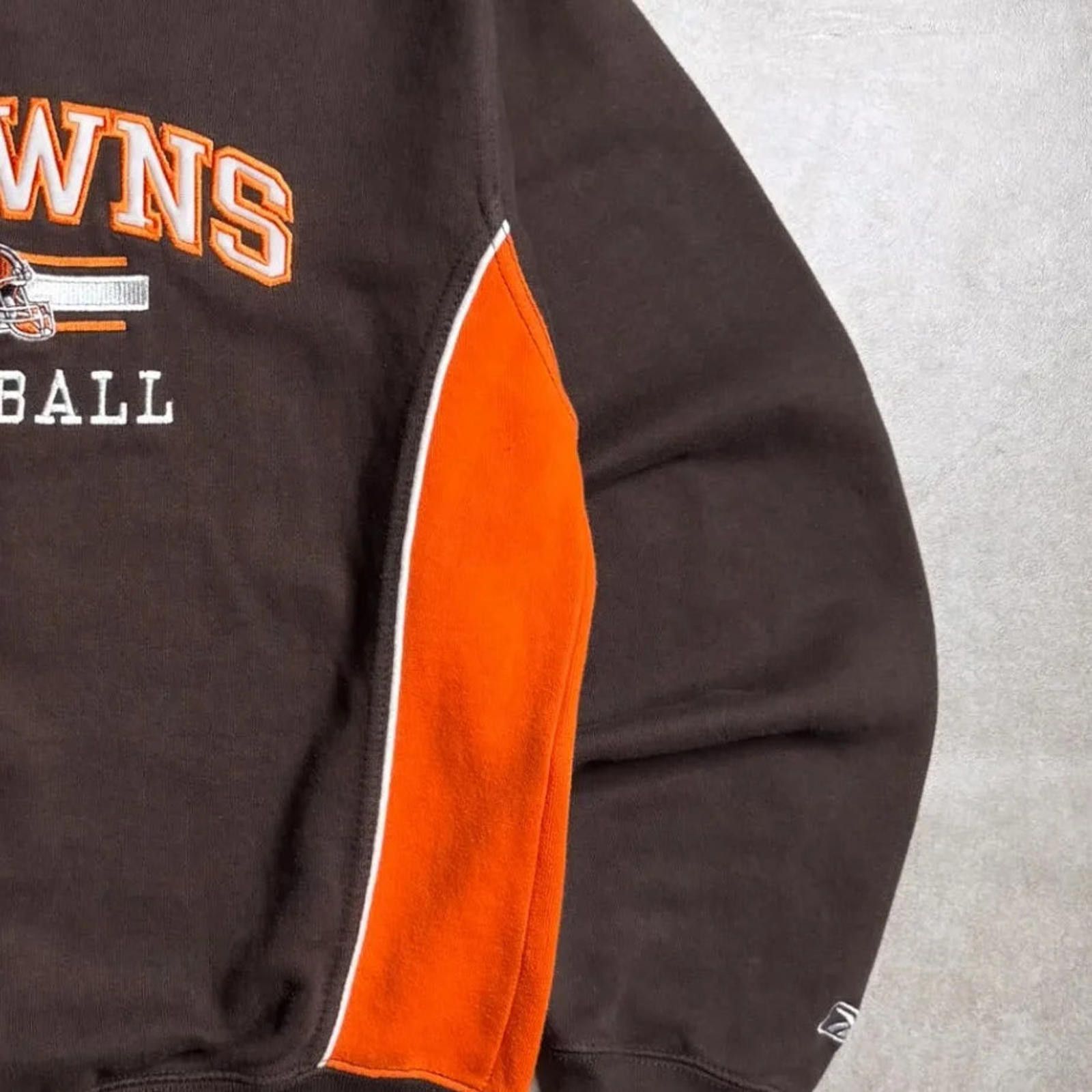 Reebok Vintage Clevland Browns Sweater - XXS Size US XS / EU 42 / 0 - 5 Thumbnail