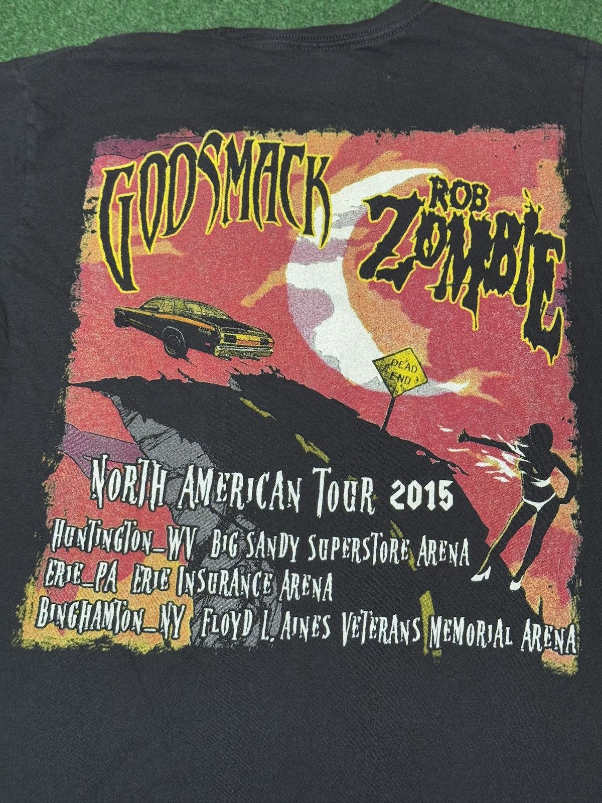 Band Tees Y2K Godsmack Rob Zombie Metal Rock Grunge Concert T Shirt Size US M / EU 48-50 / 2 - 4 Thumbnail