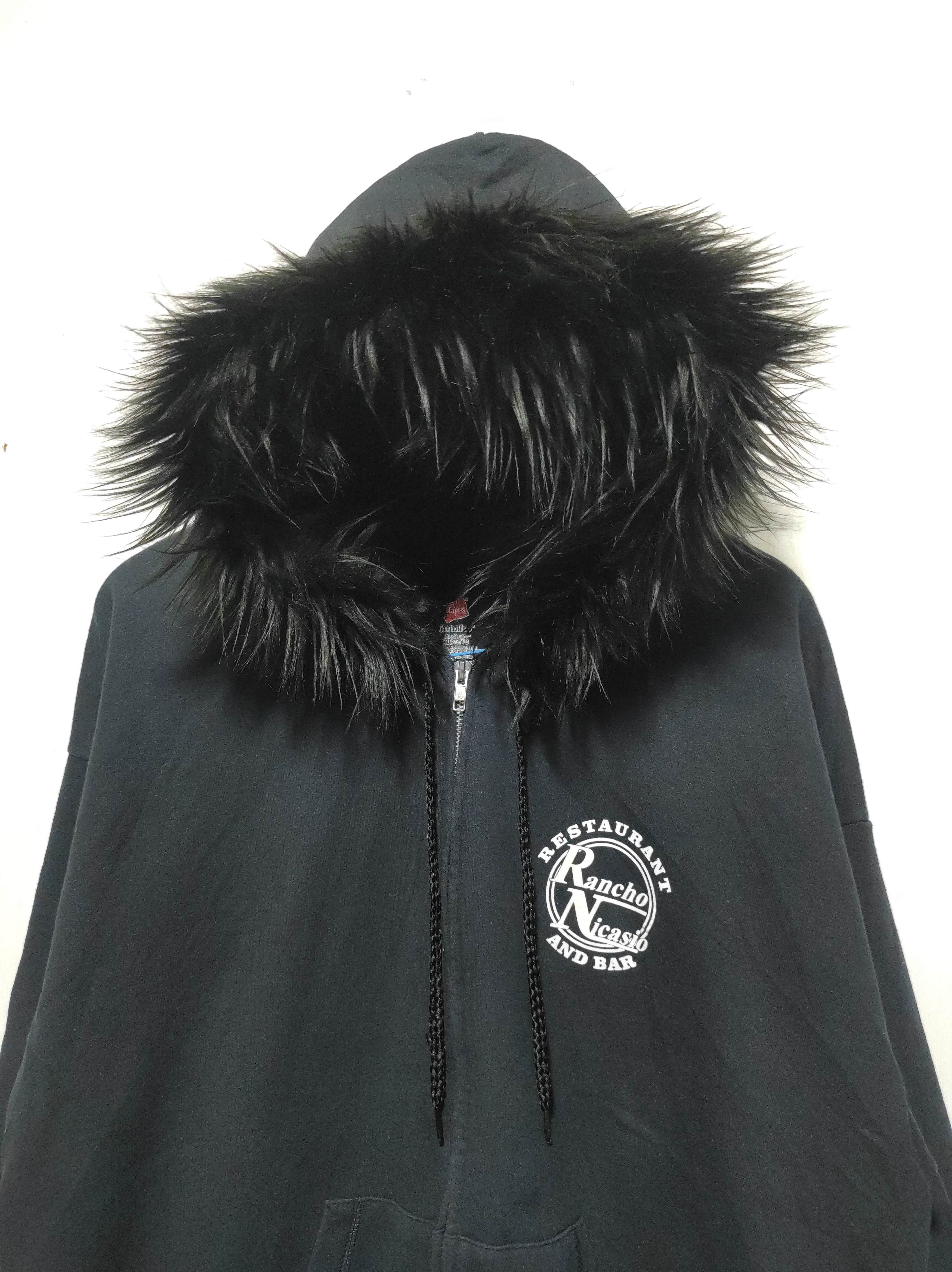 Japanese Brand Rancho Nicasio zip fur hoodie ifsix LGB style Size US XL / EU 56 / 4 - 4 Thumbnail