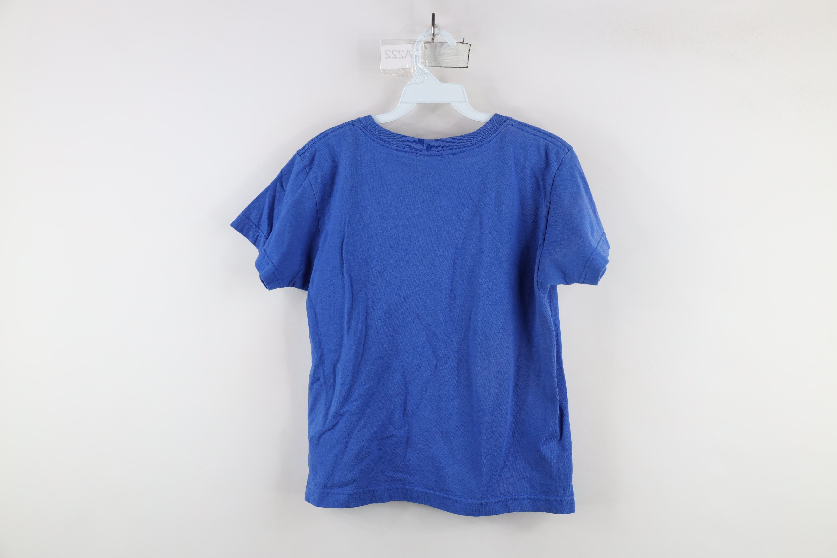 Etnies × Vintage Vintage 90s Etnies Skateboard Chain T-Shirt Blue Cotton Size L / US 10 / IT 46 - 11 Thumbnail