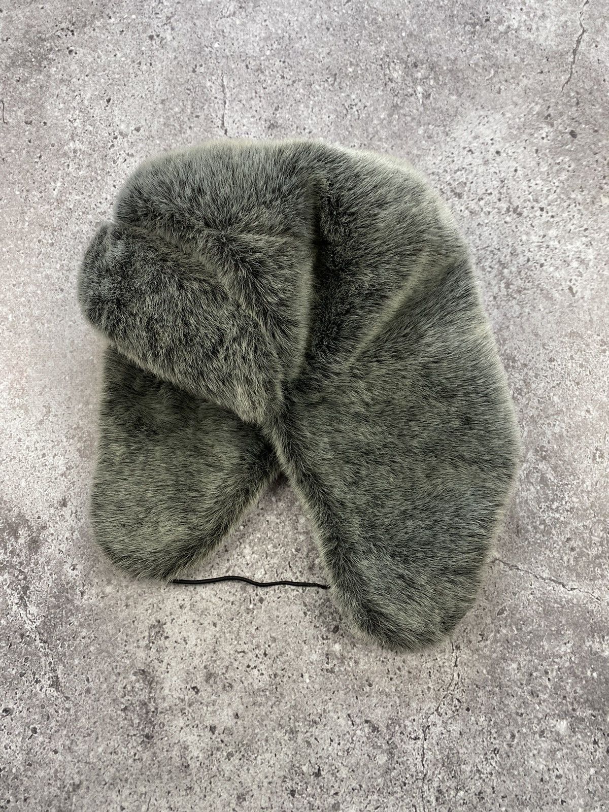 Japanese Brand × Vintage Y2K Faux Fur Ushanka Vintage Fuzzy Warm Trapper Hat Size ONE SIZE - 5 Thumbnail