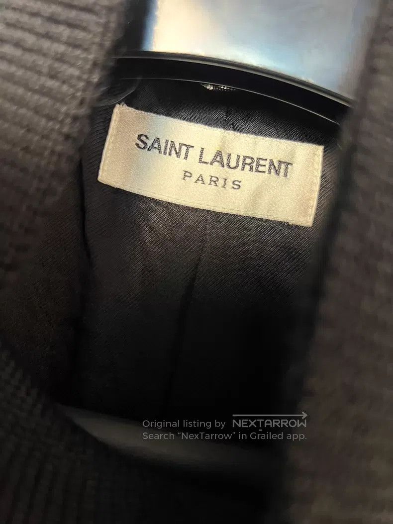 Saint Laurent Paris Saint Laurent Paris Black and White Sheep Leather Patch Wo Size US M / EU 48-50 / 2 - 3 Thumbnail