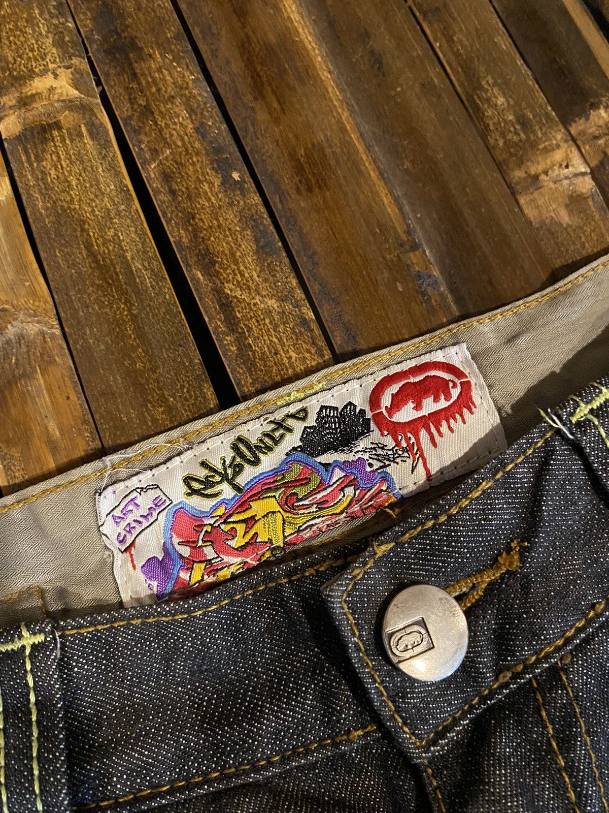 Ecko Unltd. ECKO BEGGY DENIM PANTS Size US 30 / EU 46 - 11 Thumbnail