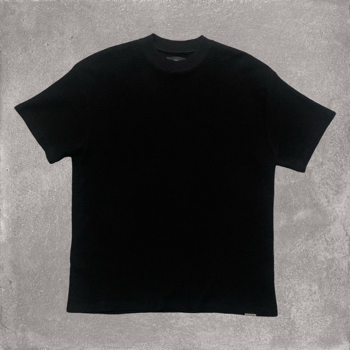 Represent Clo. Represent Medium Waffle Blanks Jet Black Tee Size US M / EU 48-50 / 2 - 1 Thumbnail