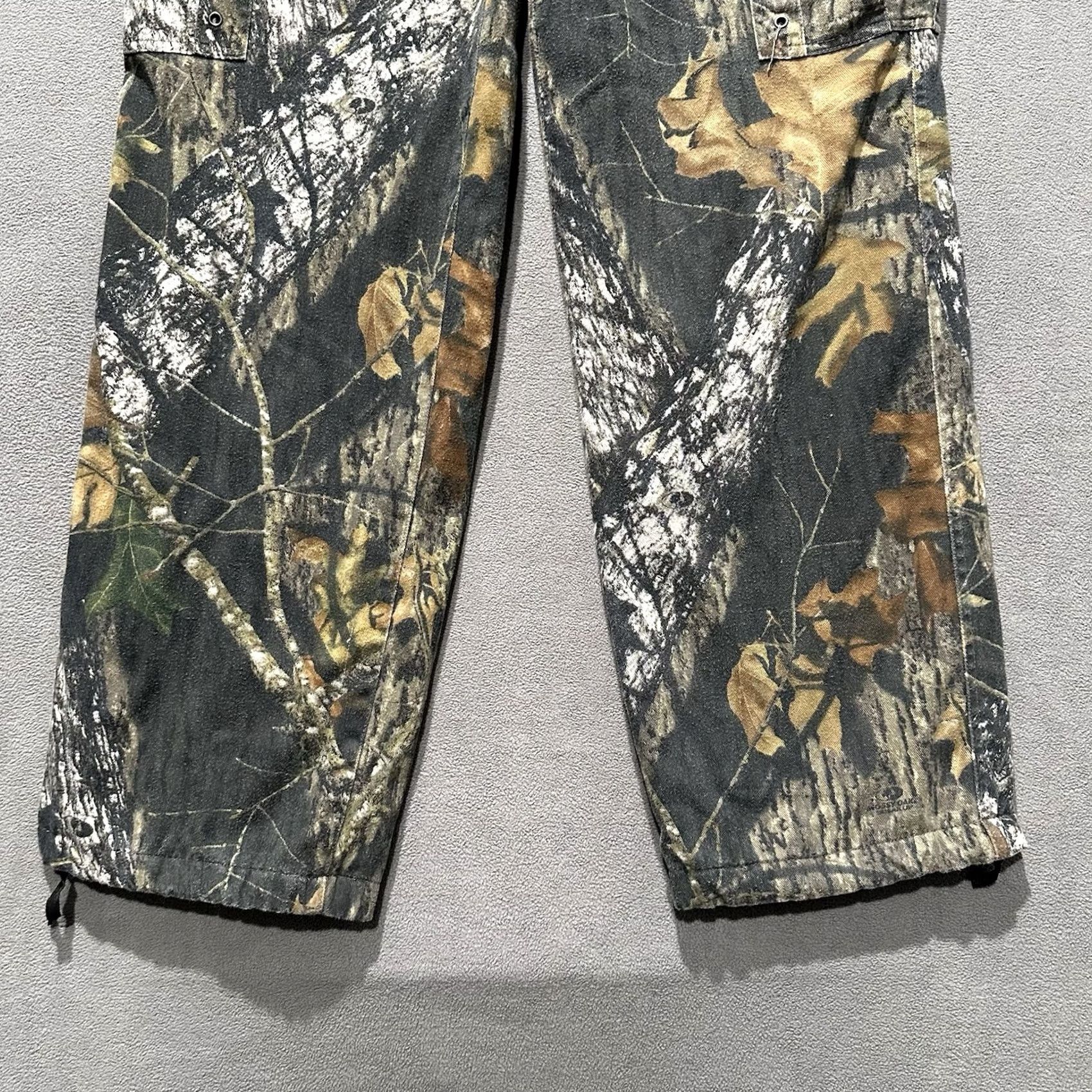 Vintage VINTAGE Mad Dog Pants Mens Medium Brown Camouflage Cargo Pocket ScentLok Belted Size US 31 - 5 Thumbnail