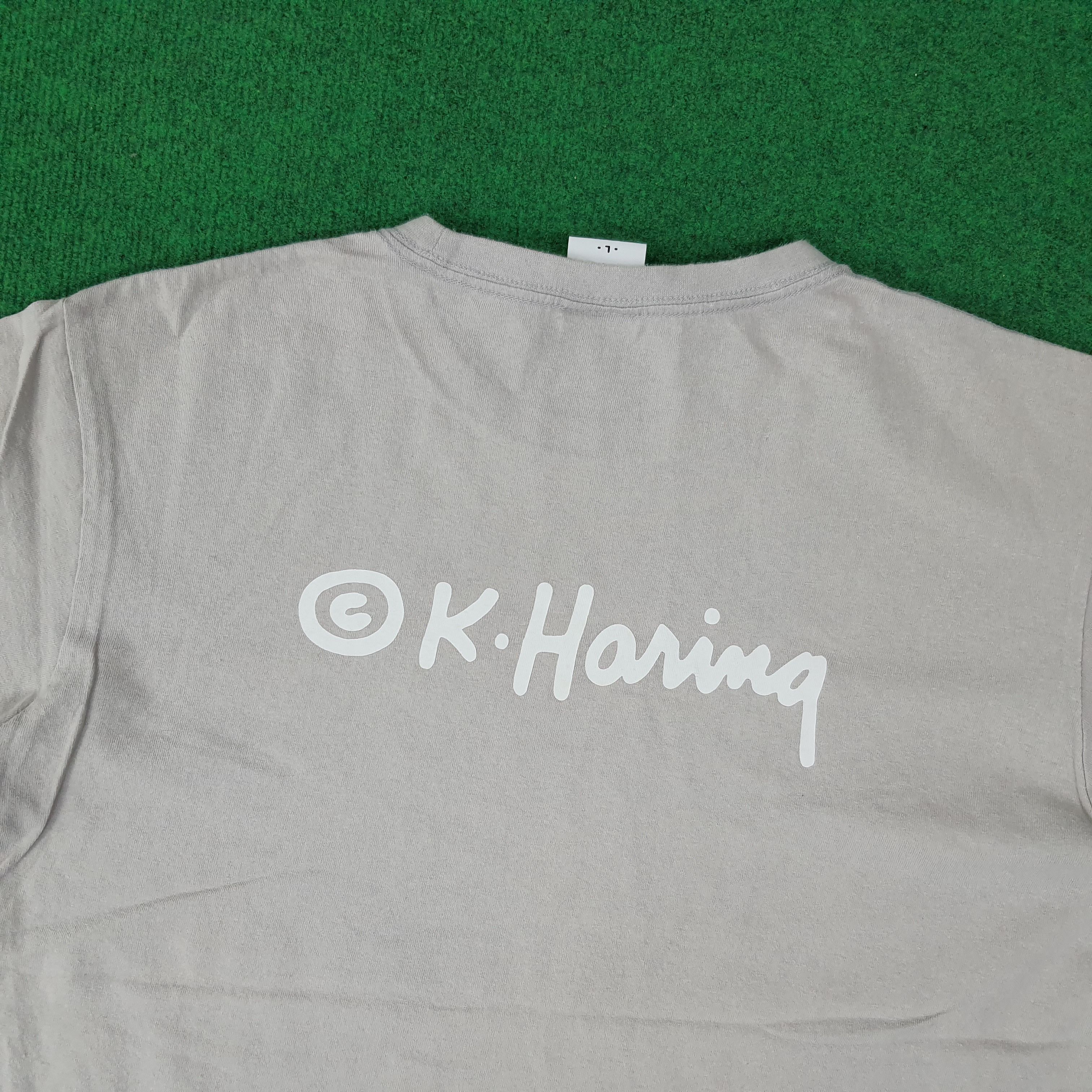 Keith Haring Vintage Keith Haring Streetwear Skateboards Tshirt C223N77 Size US L / EU 52-54 / 3 - 5 Thumbnail