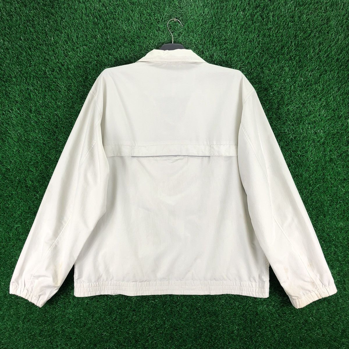 Japanese Brand × Vintage Vintage 90's First Down Zipper Nylon Light Jacket Size US L / EU 52-54 / 3 - 4 Thumbnail