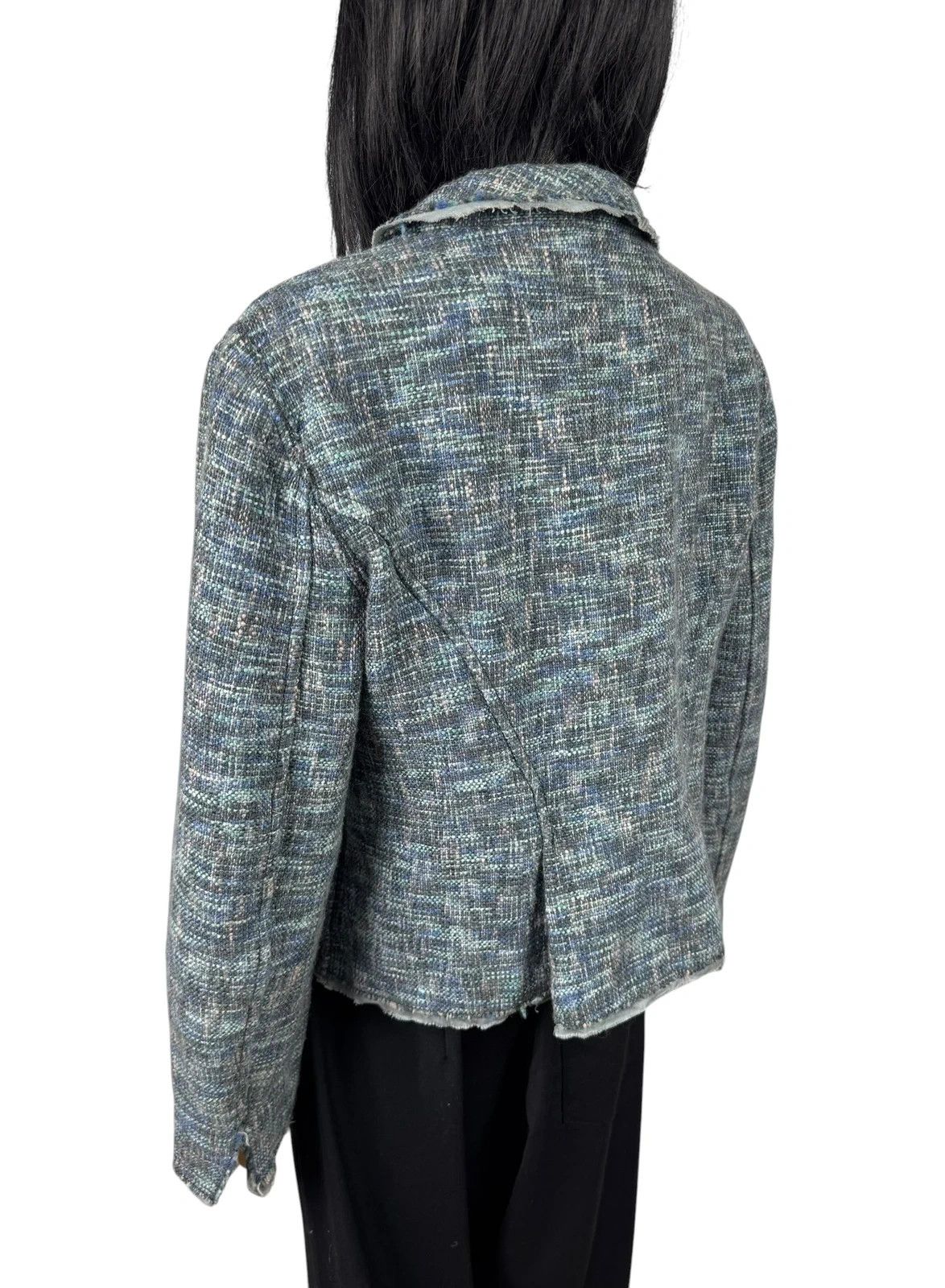 RED Valentino RED Valentino Tweed Blazer Wool Cotton size 48 US10 Size XL / US 12-14 / IT 48-50 - 6 Thumbnail