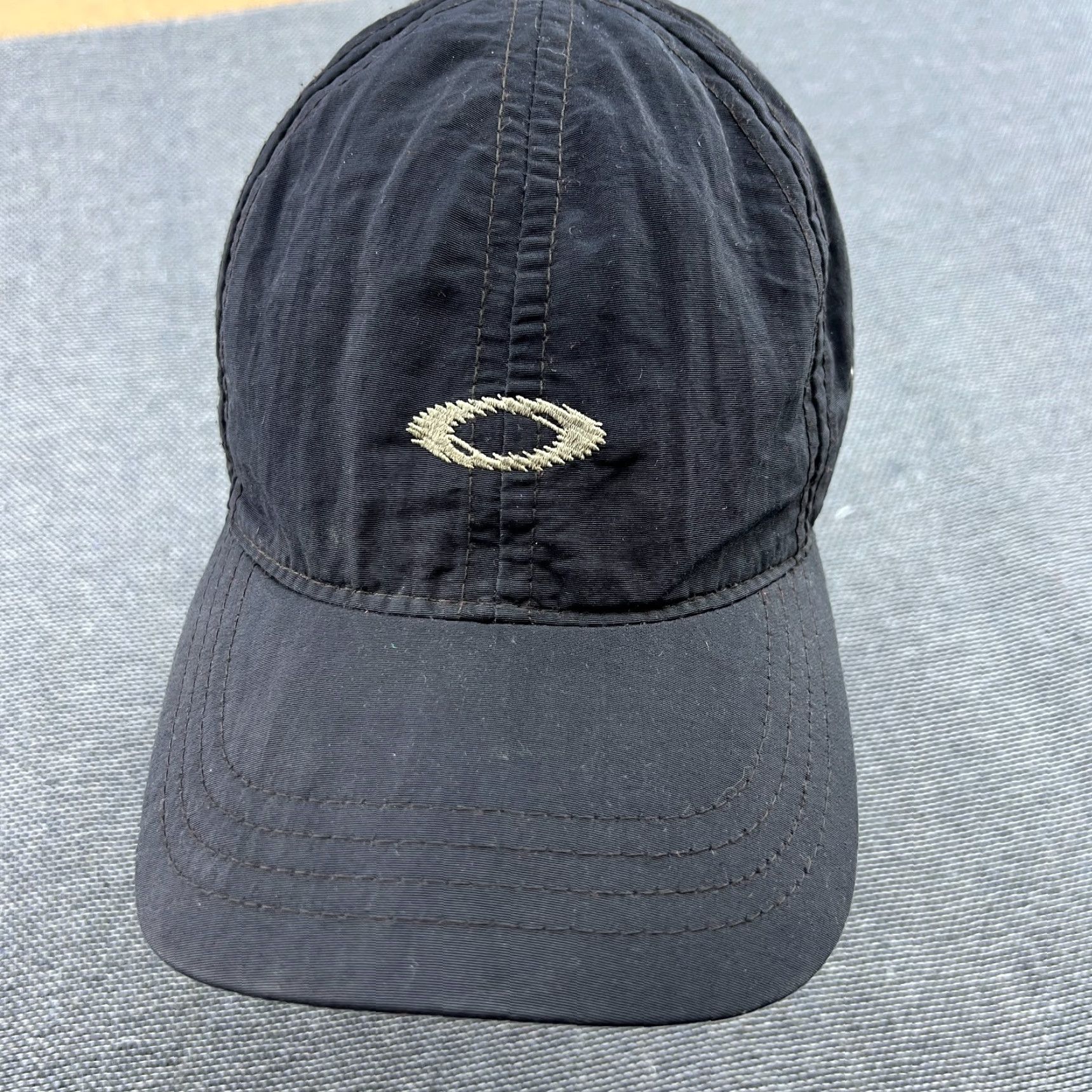 Oakley VINTAGE Oakley Baseball Cap Gray One Size Adjustable Mens Cap Size ONE SIZE - 2 Thumbnail