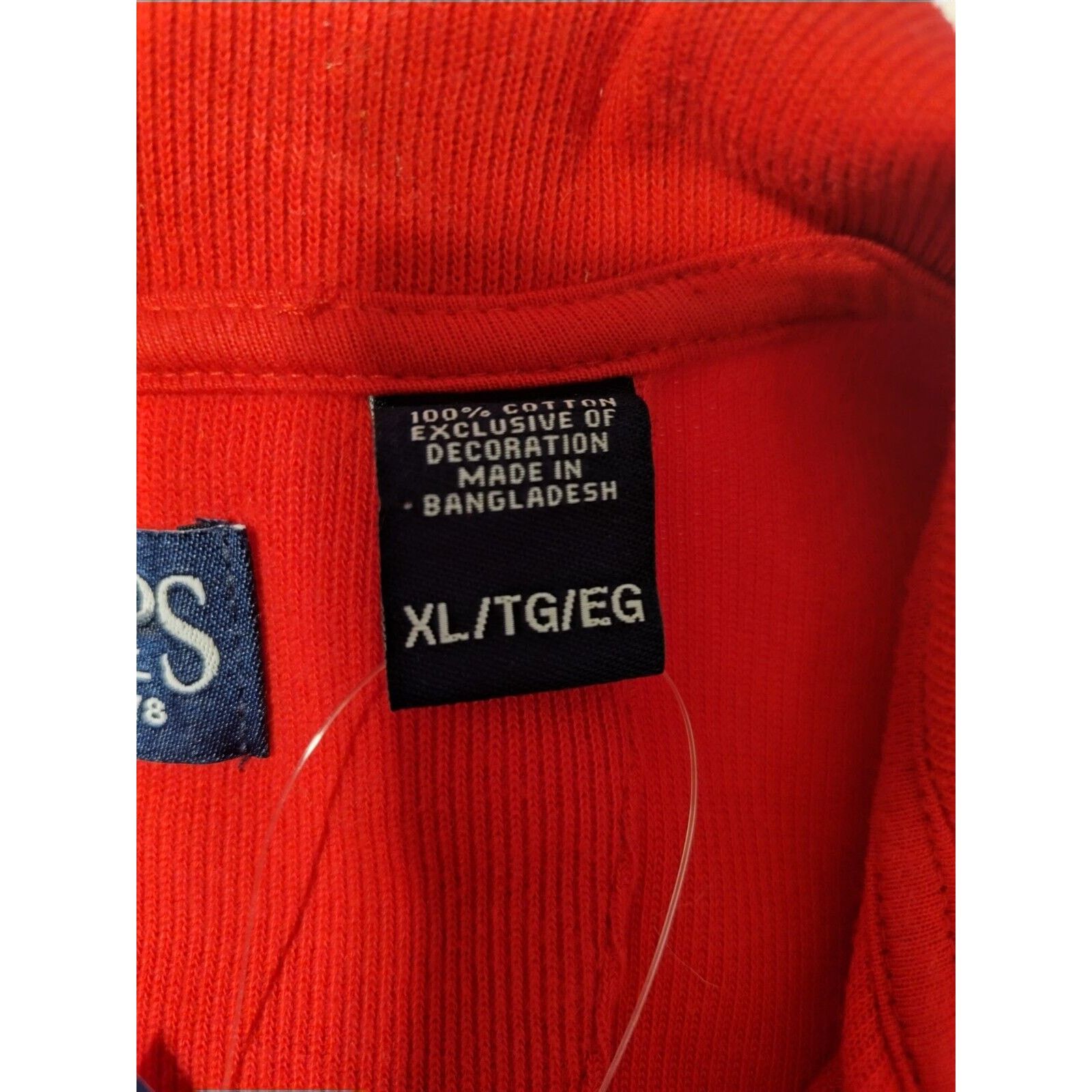 Chaps Chaps Pullover Polo Shirt Red 1/4 Zip Mens XL Sweater Size US XL / EU 56 / 4 - 6 Thumbnail