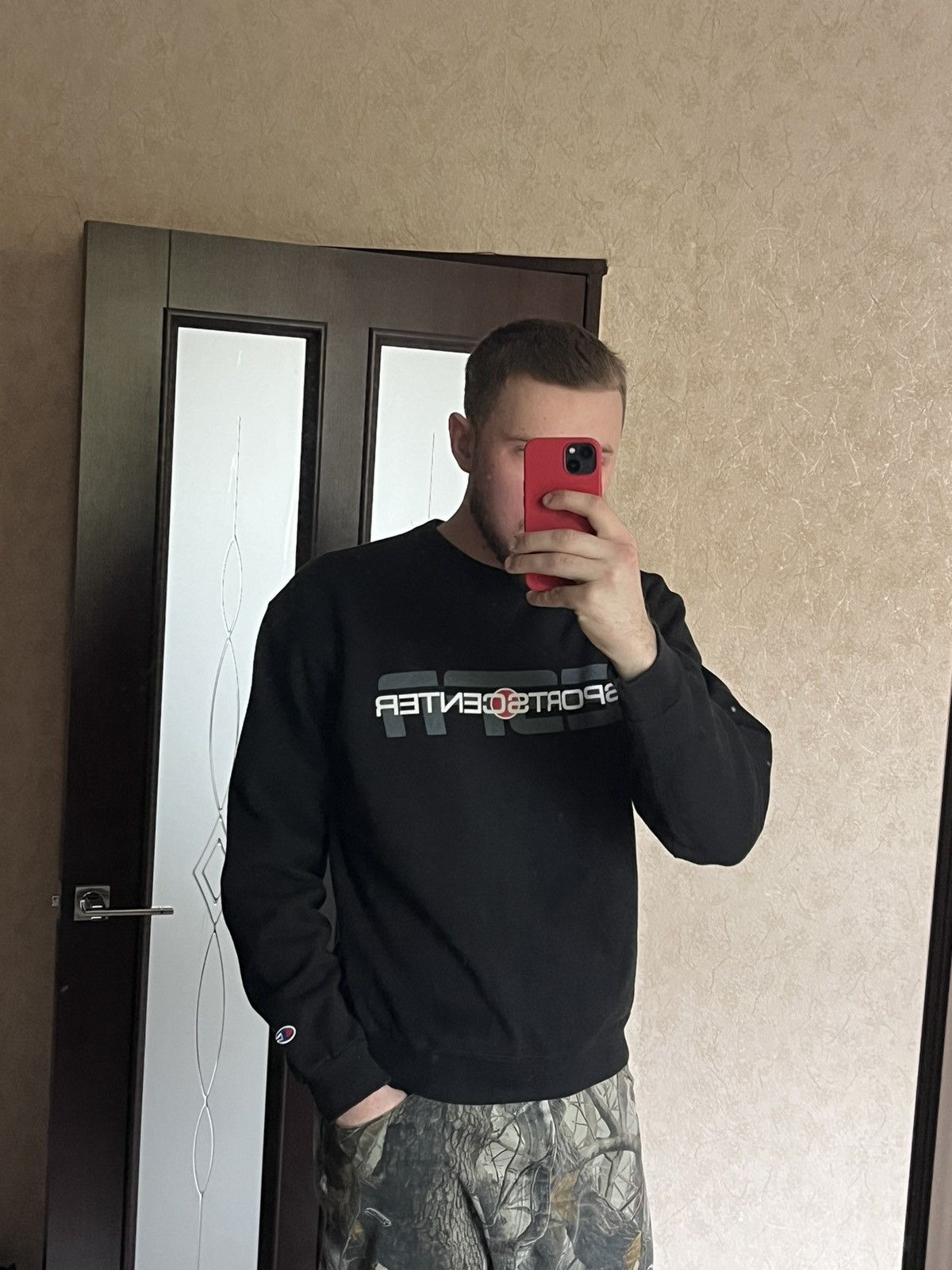 Champion × Vintage Vintage Champion blank sweatshirt Sport Center ESPN Size US L / EU 52-54 / 3 - 2 Thumbnail