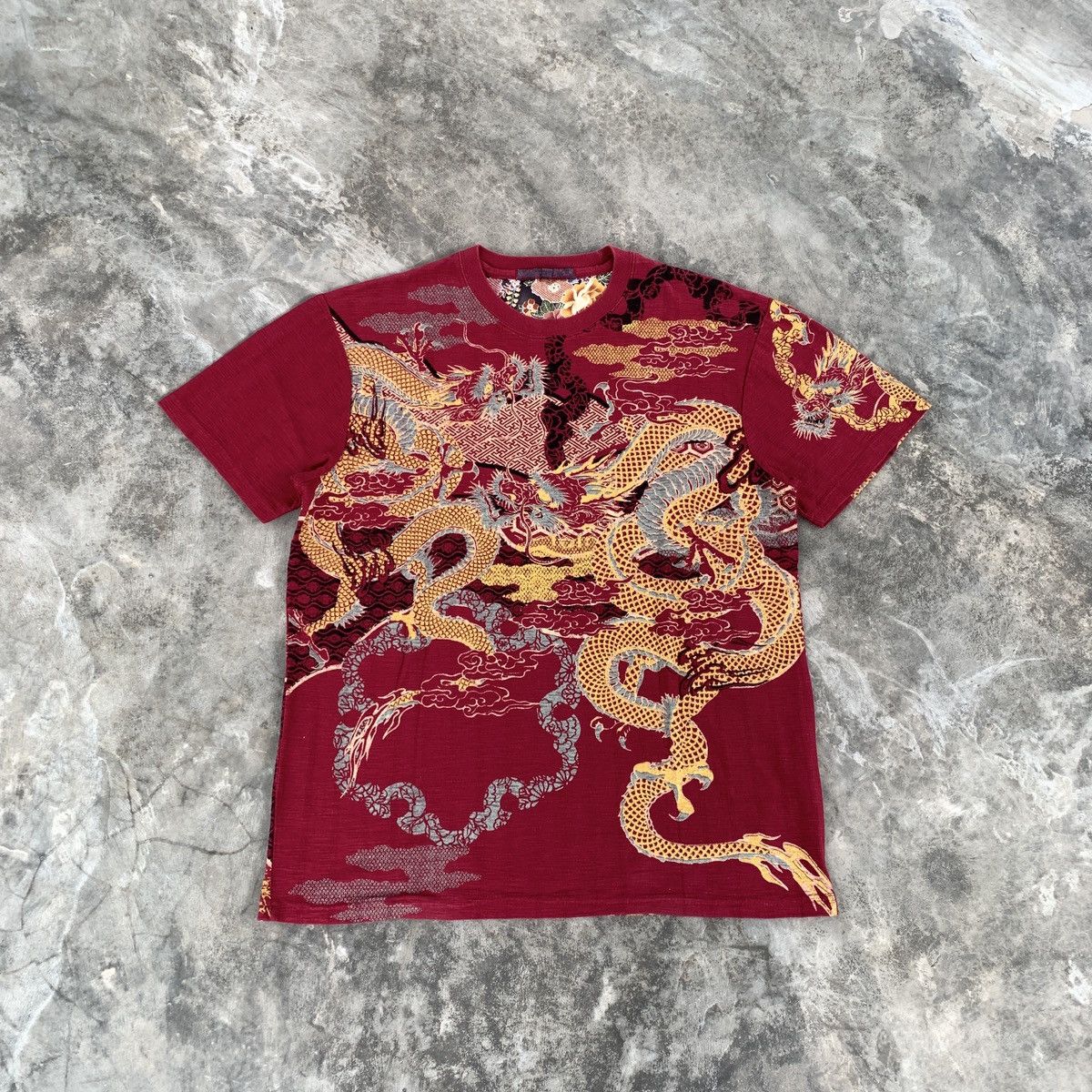 Karakuri Tamashii Karakuri Tamashi Dragon AOP Japan Designer Tshirt Size US L / EU 52-54 / 3 - 1 Thumbnail