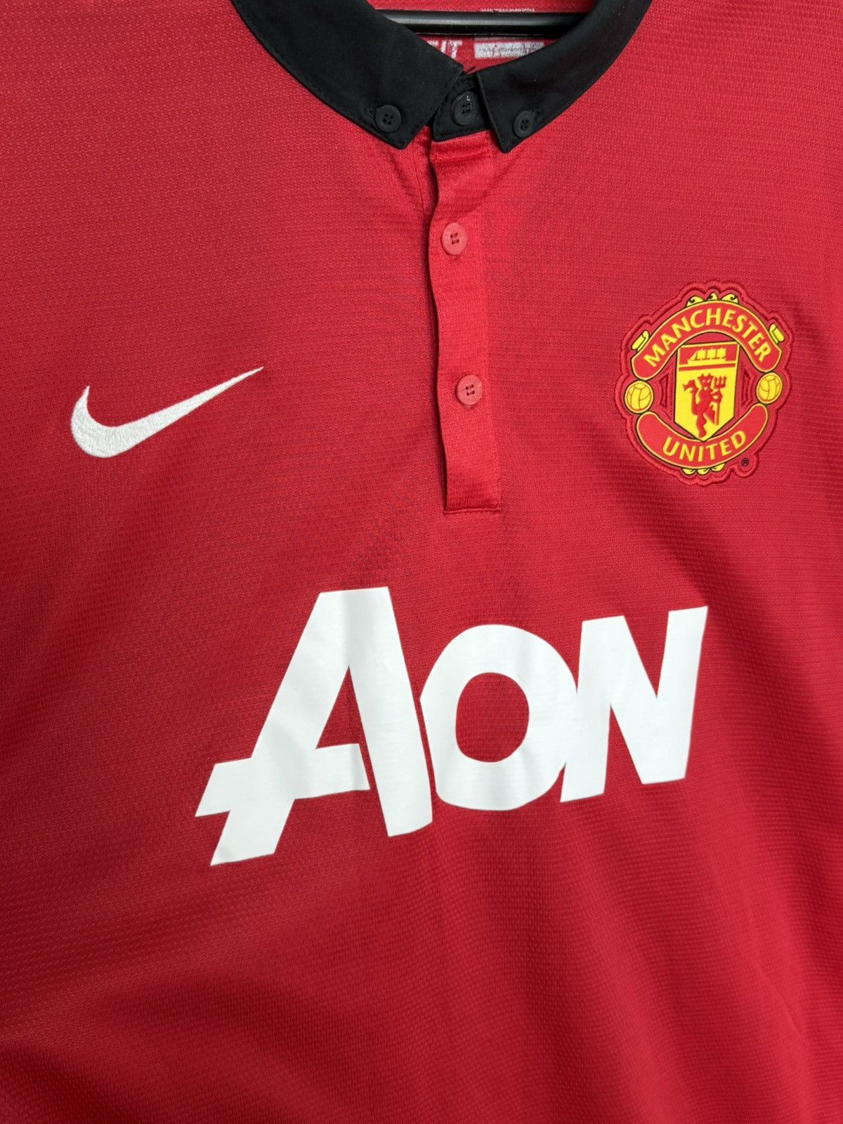 Nike Manchester United 13/14 Home Football Jersey T-Shirt Size US XXL / EU 58 / 5 - 3 Thumbnail
