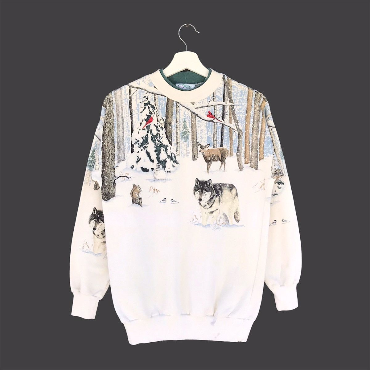Habitat × Vintage Vintage habitat fox big logo crewneck sweatshirt Size US M / EU 48-50 / 2 - 1 Thumbnail