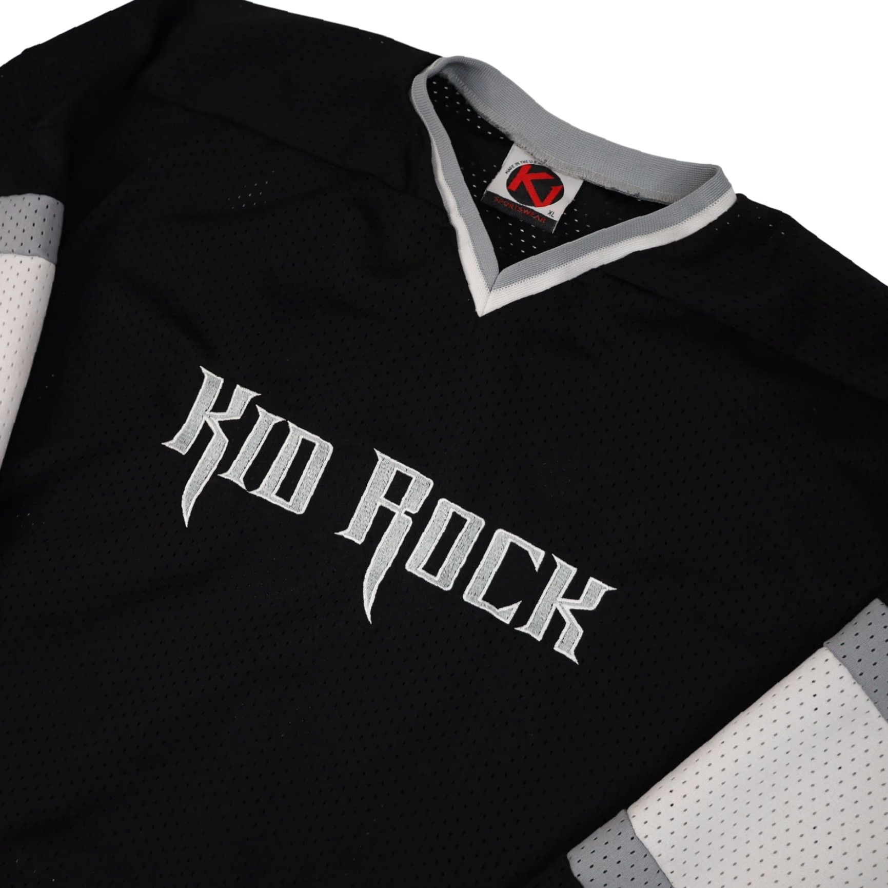 Vintage VINTAGE Kid Rock "Bad Ass" Hockey Jersey Black XL Mens Size US XL / EU 56 / 4 - 2 Thumbnail