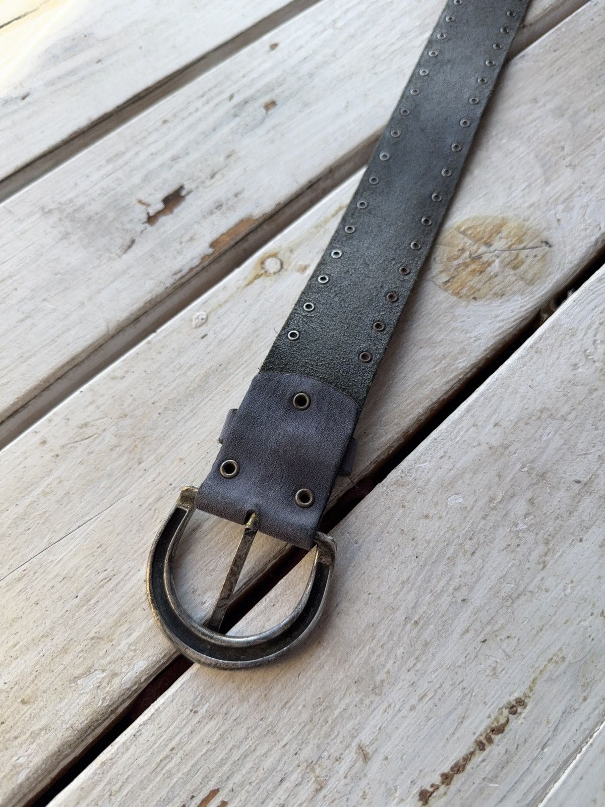 Japanese Brand 90s Y2K Avant Garde Punk Chrome Japanese Retro Style Belt Size ONE SIZE - 10 Thumbnail