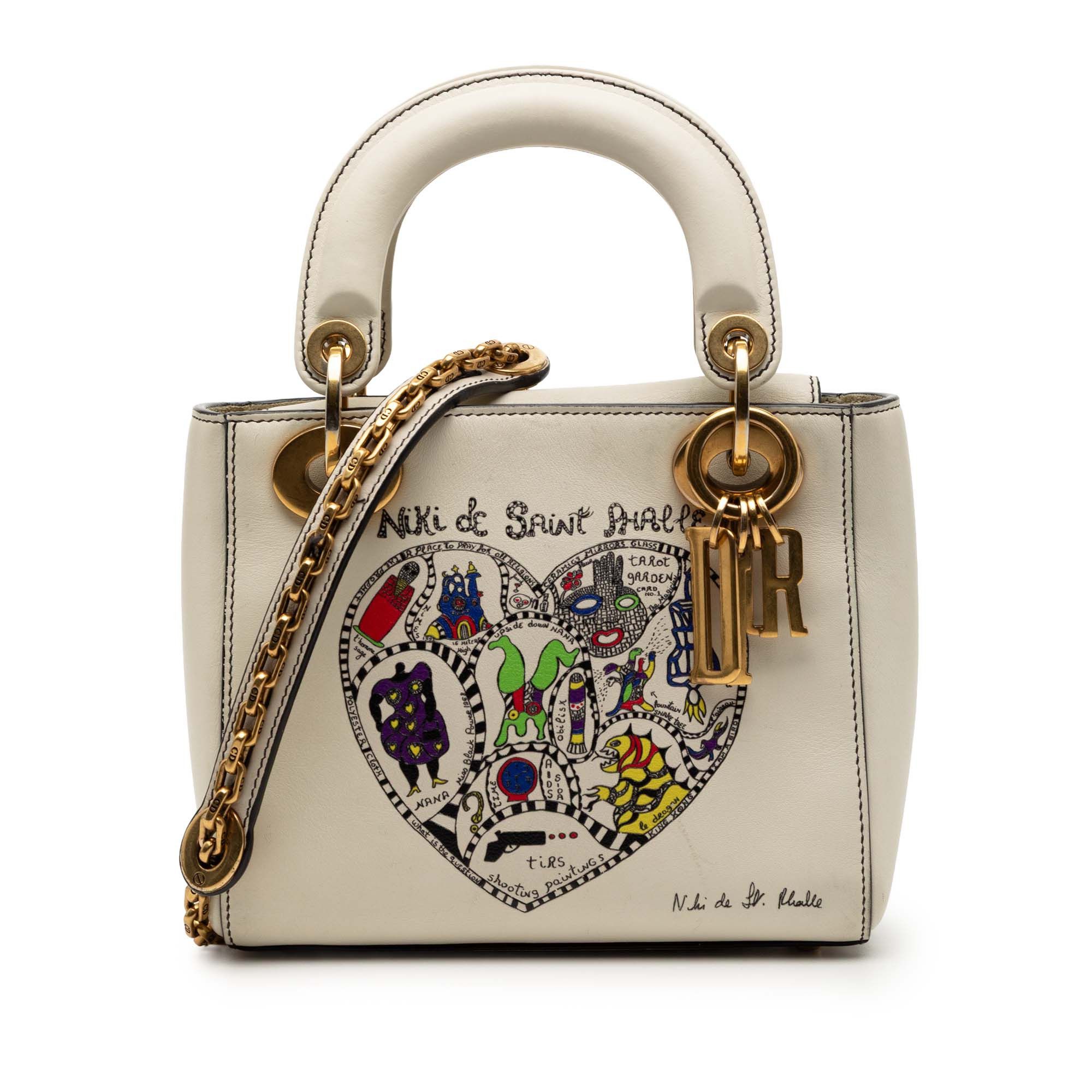 Dior Dior DiorAmour Niki De Saint Phalle Mini Calfskin Lady Dior Size ONE SIZE - 1 Thumbnail