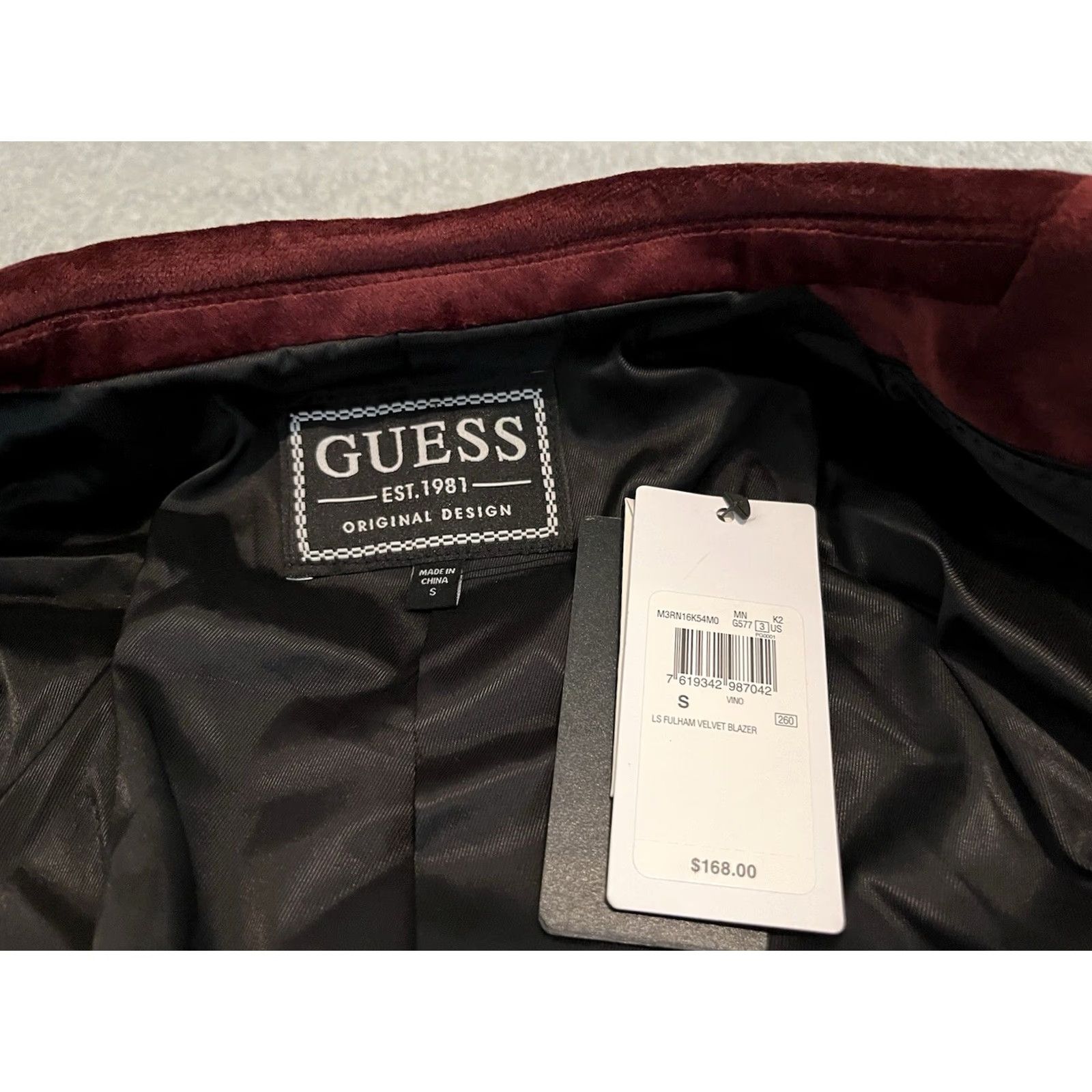 Guess VINTAGE GUESS Blazer Shirt? (invalid) Size 36R - 4 Thumbnail