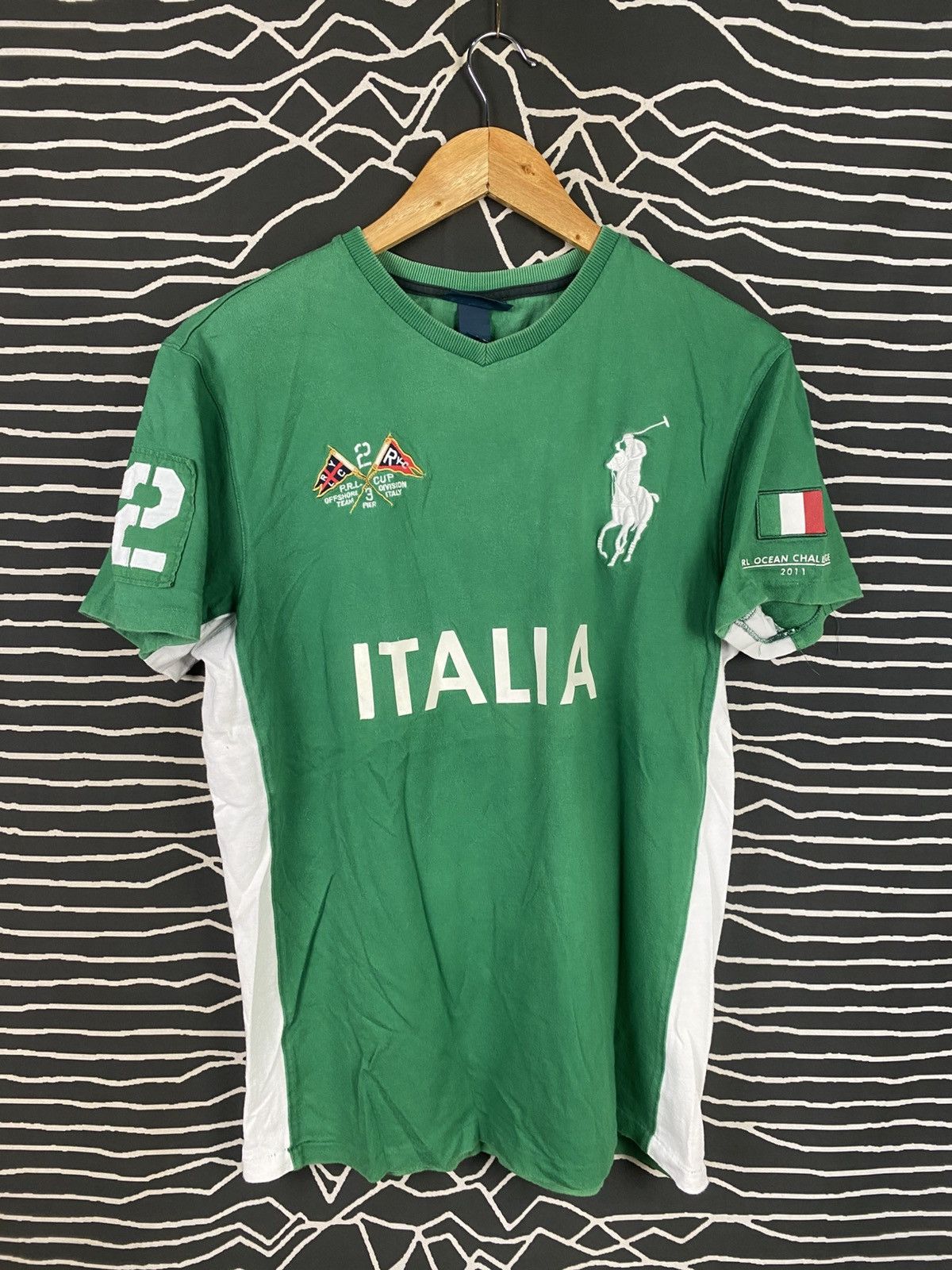 Polo Ralph Lauren Polo Italy RL Ocean Challenge 2011 Size US M / EU 48-50 / 2 - 1 Thumbnail