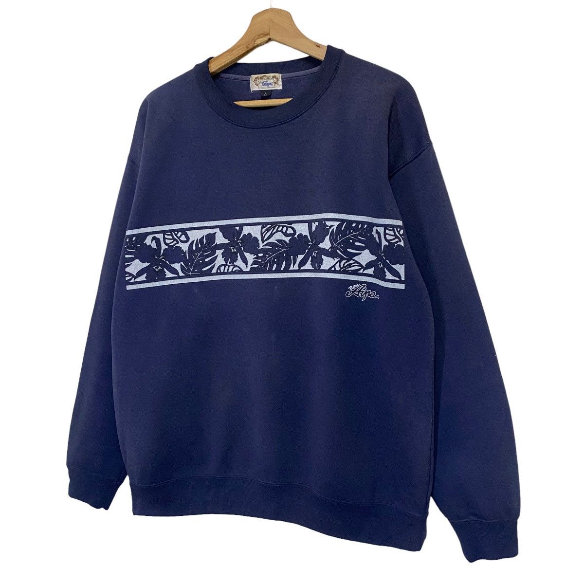 Billabong × Quiksilver Vintage 90s Aipa Surfboards Flora Crewneck Sweatshirt Size US M / EU 48-50 / 2 - 3 Thumbnail