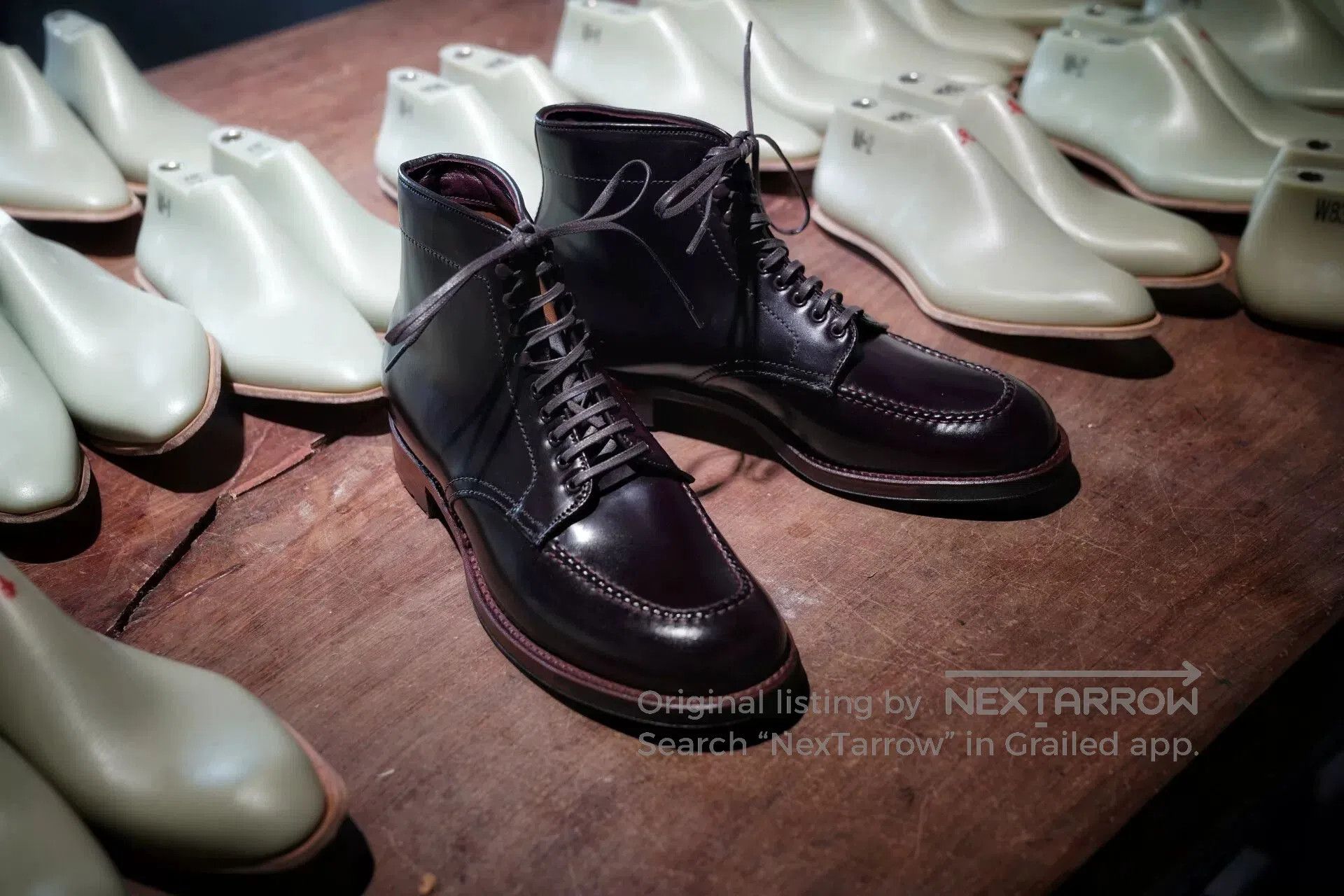 Alden Alden Indy 379 Last Brown Boots. Size US 6.5 / EU 39-40 - 2 Thumbnail