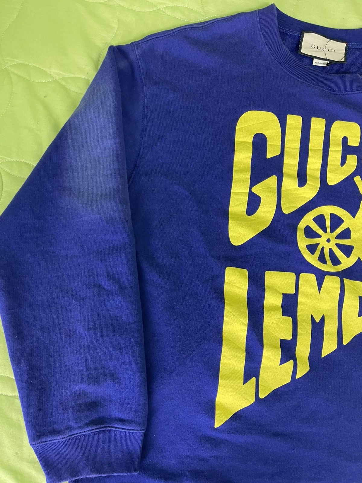 Gucci Gucci Lemon Sweatshirt Purple Size US M / EU 48-50 / 2 - 13 Thumbnail