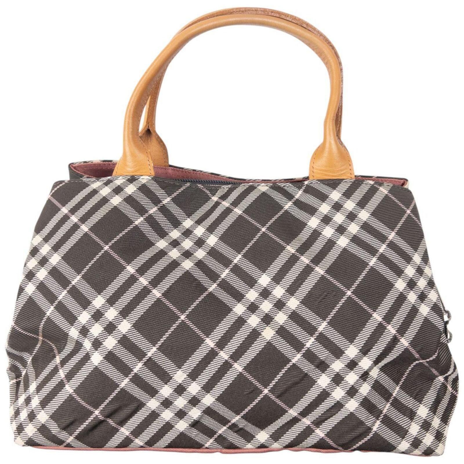Burberry Vintage 2000s Burberry Blue Label Nova Check Handbag Size ONE SIZE - 1 Thumbnail