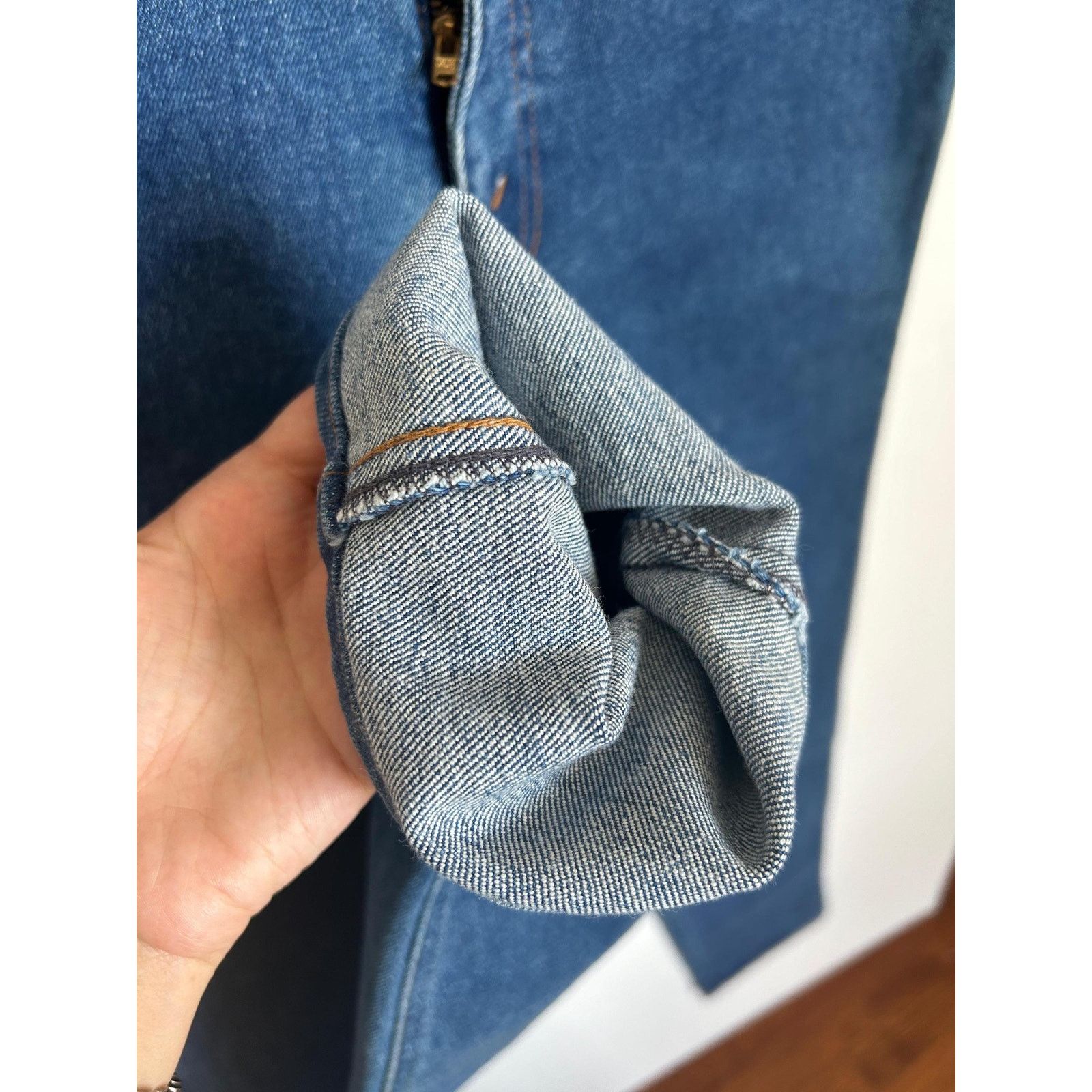 Levi's Deadstock Levi's 442 Jeans 33x34 80s High Waist NWT Vintage Size US 33 - 5 Thumbnail
