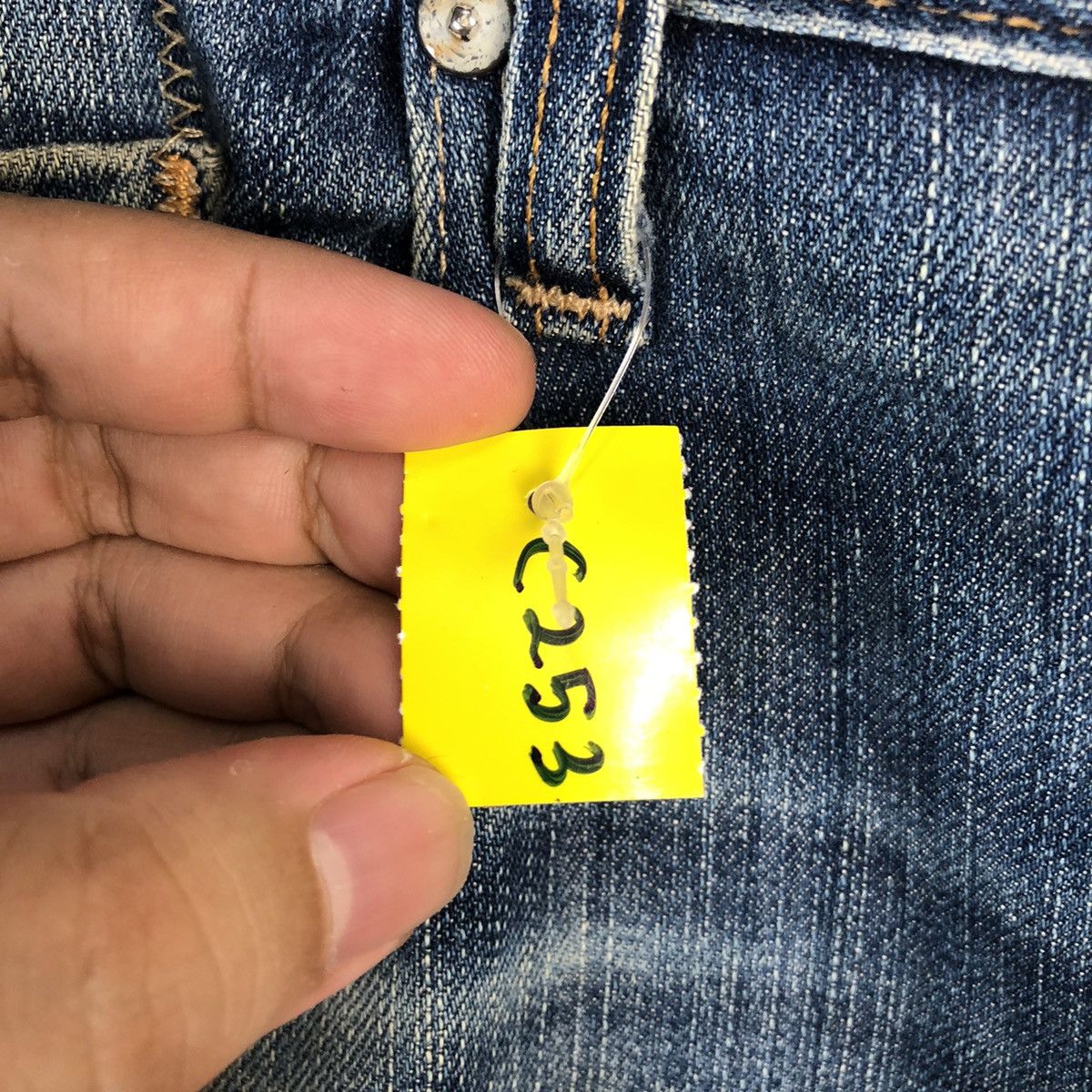 AG Adriano Goldschmied × Vintage DLL AG Adriano Goldschmied Blue Denim Pants #C253 Size US 32 / EU 48 - 9 Thumbnail