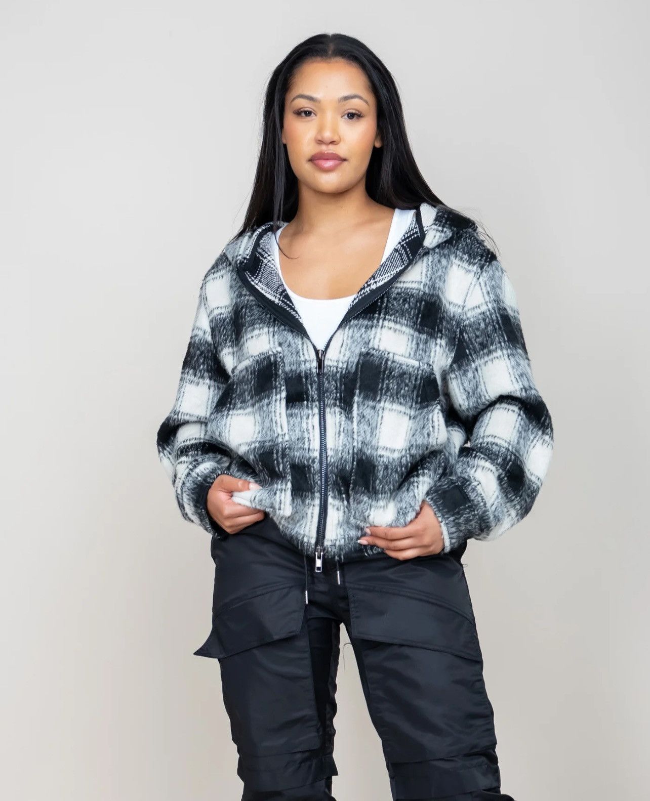 EPTM. EPTM Mohair Flannel Jacket XL Black Size US XL / EU 56 / 4 - 2 Thumbnail