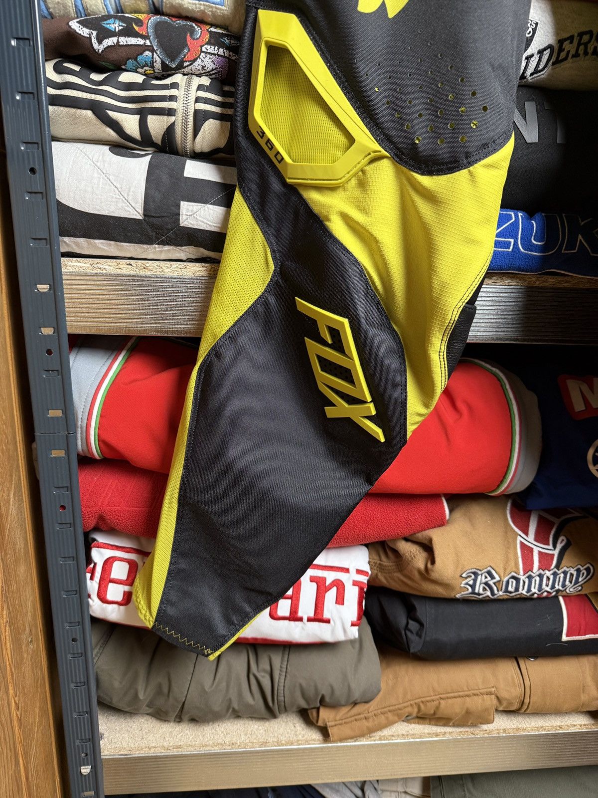 Fox Racing × Vintage Vintage Fox 360 MultiColour Racing Pants Moto Motocross Y2k Size US 32 / EU 48 - 3 Thumbnail