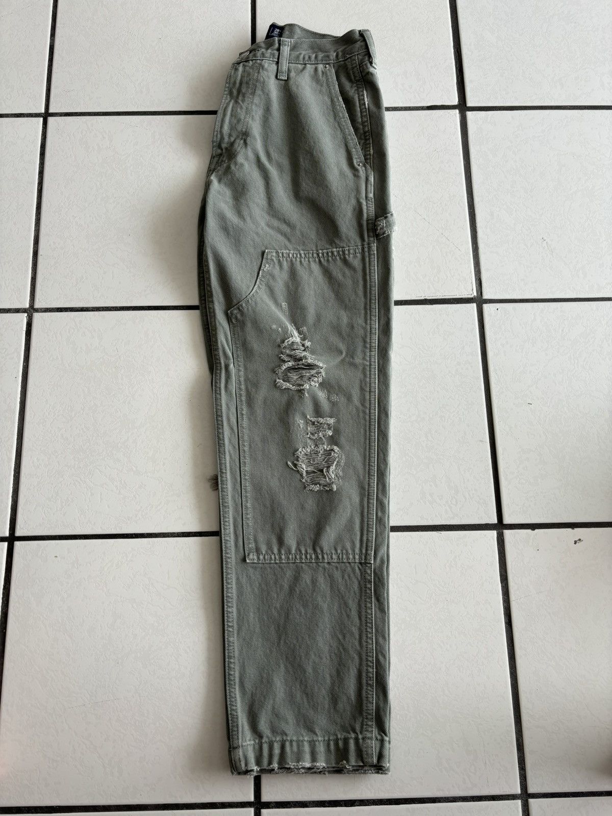 Abercrombie & Fitch A&F Loose fit carpenter pants Size US 28 / EU 44 - 3 Thumbnail
