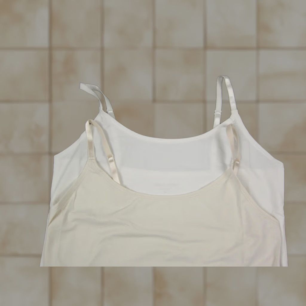 Coldwater Creek Vintage Coldwater Creek Tank Shirt Womens XS White Beige Lot of 2 Size XS / US 0-2 / IT 36-38 - 1 Thumbnail
