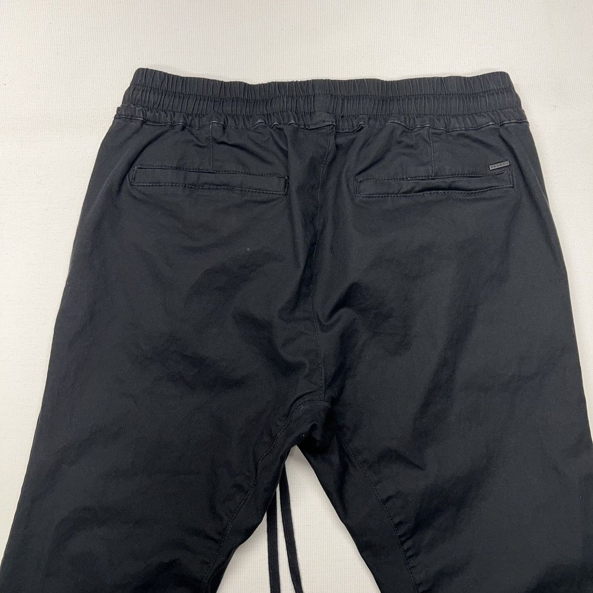 Pacsun Pacsun Pants Black Skinny Stacked Drawstring Ankle Zipper Size US 32 / EU 48 - 9 Thumbnail