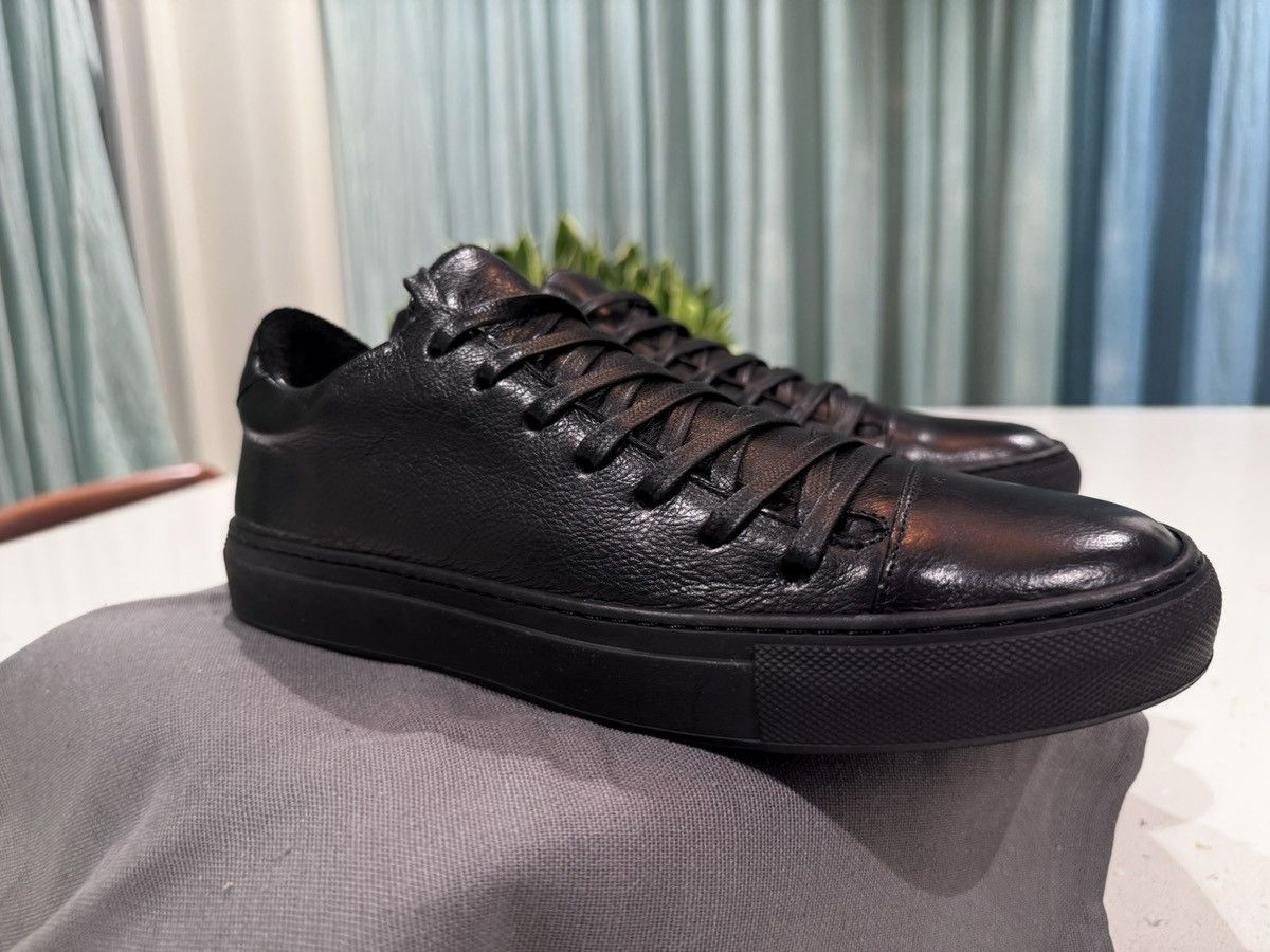 John Varvatos John Varvatos Reed Low Top Leather Sneaker Size US 7.5 / EU 40-41 - 11 Thumbnail