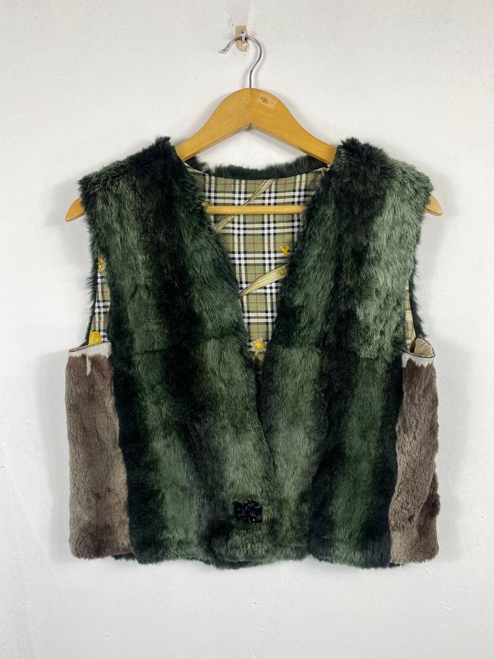 Japanese Brand japanese brand faux fur vest nice design Size M / US 6-8 / IT 42-44 - 1 Thumbnail