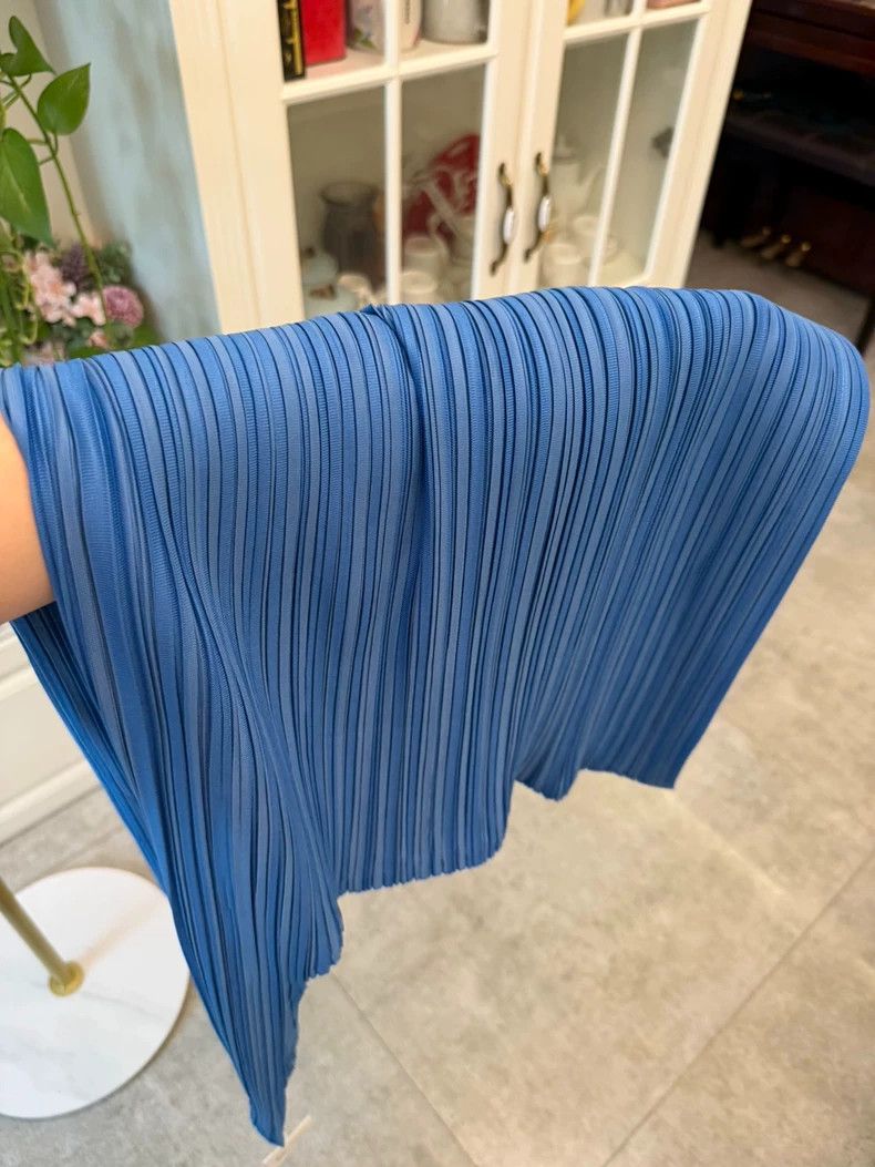 Other Issey Miyake size:one size Blue striped spring top Size S / US 4 / IT 40 - 7 Thumbnail
