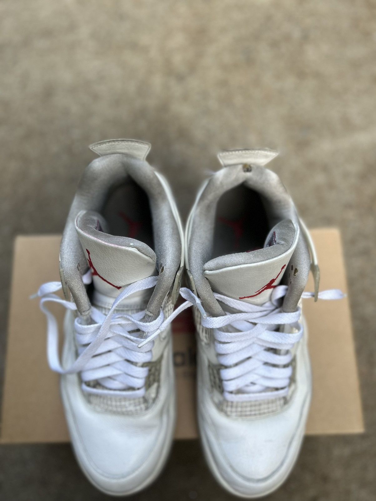 Jordan Brand × Nike Air Jordan 4 Retro x White Oreo Size US 10 / EU 43 - 5 Thumbnail