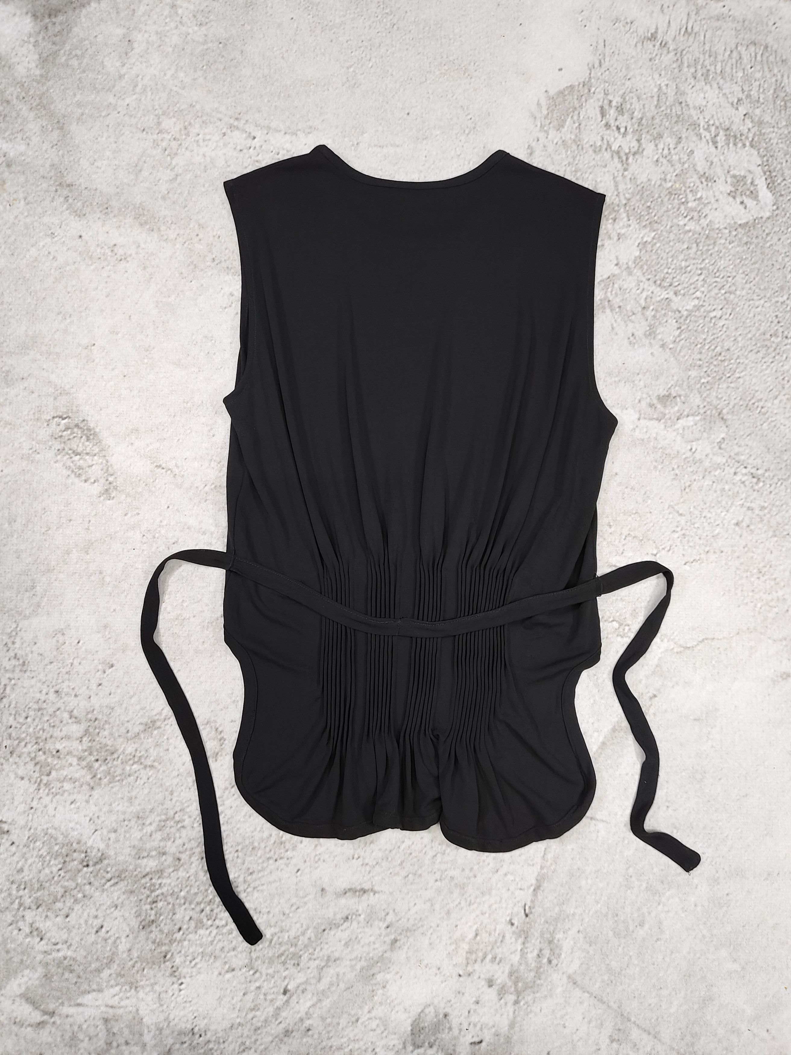 Comme des Garcons 90s CDG- Archive Minimalist Deconstructed Sleeveless Top Size M / US 6-8 / IT 42-44 - 8 Thumbnail