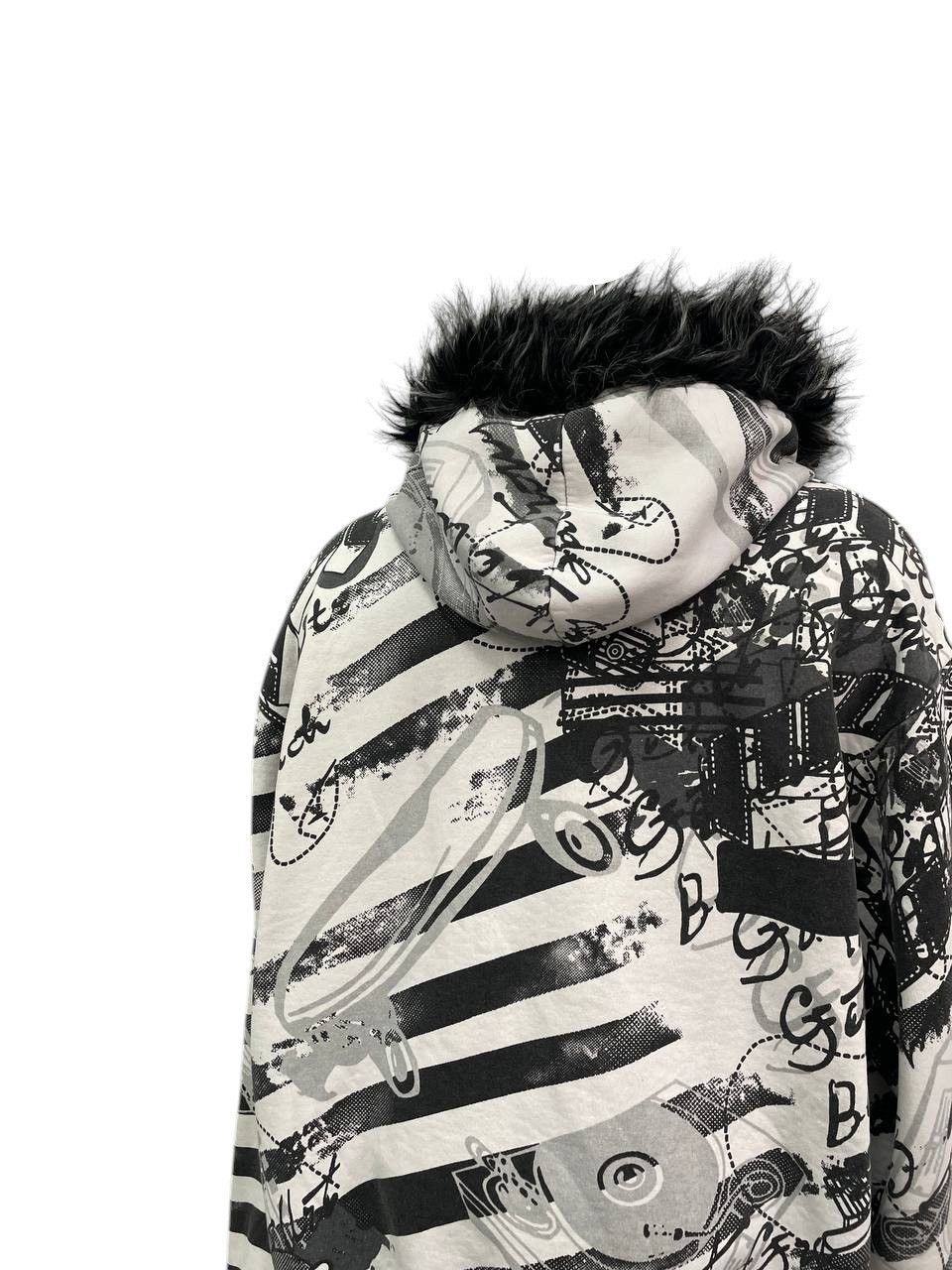 Hysteric Glamour Hysteric glamour style fur hoodie japanese y2k G.O.A. Hype Size US XL / EU 56 / 4 - 10 Thumbnail