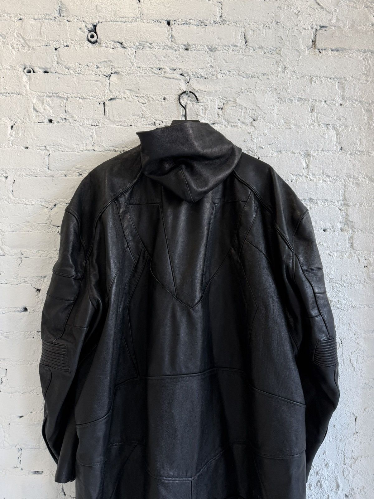 Balenciaga BALENCIAGA LEATHER MOTO TRENCH Size US L / EU 52-54 / 3 - 5 Thumbnail