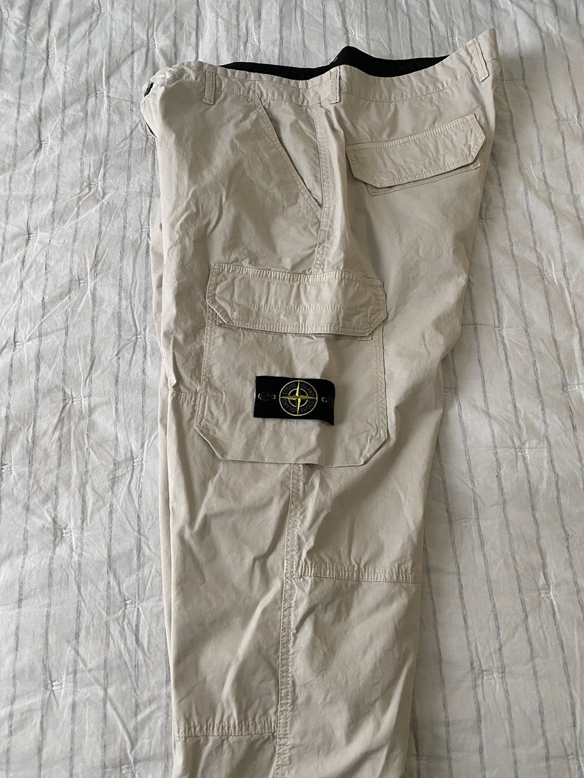 Stone Island Stone Island Comfort Cargo Pants Plaster Sz 38 NWT Size US 38 / EU 54 - 16 Thumbnail