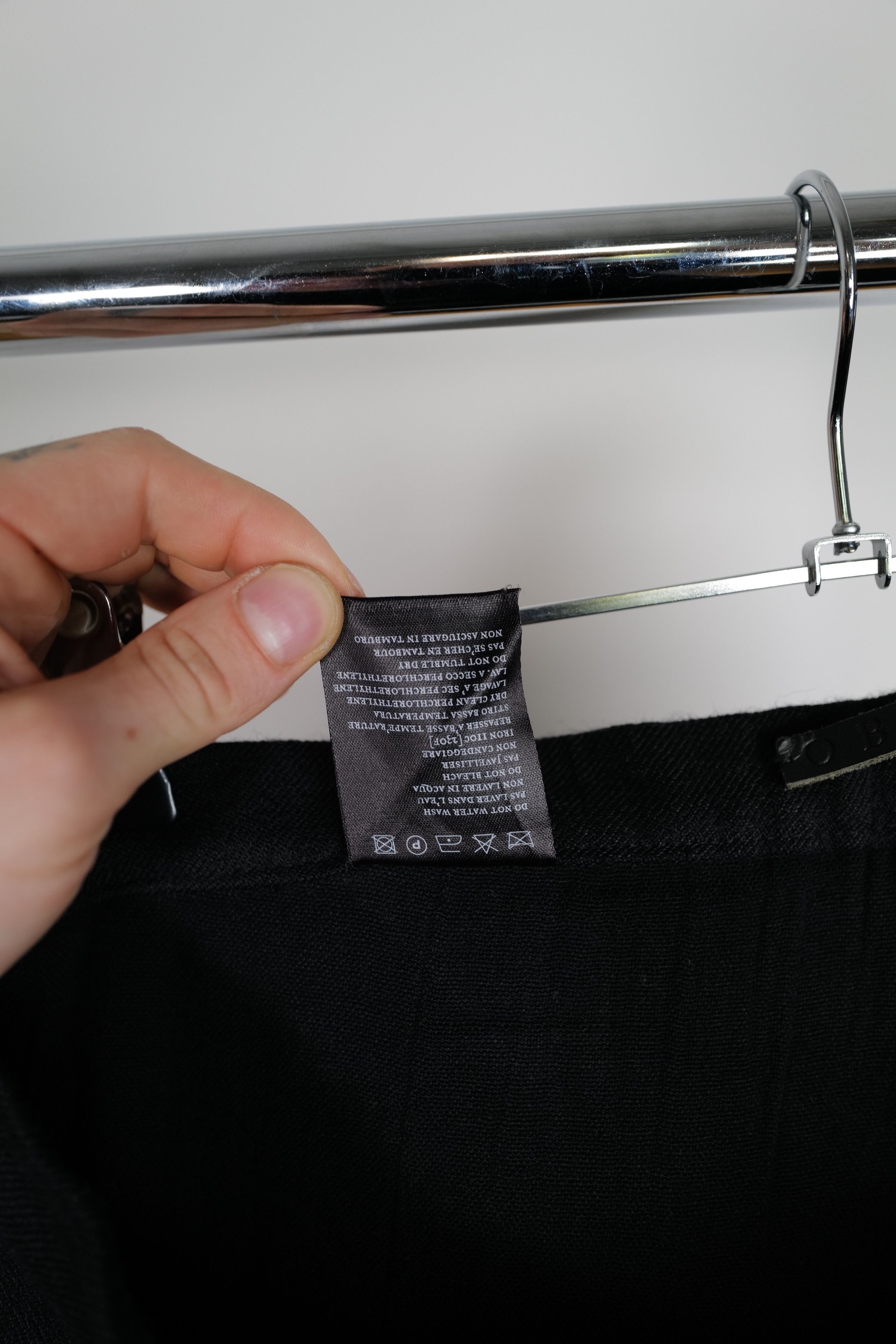 Obscur OBSCUR LTD cropped wool pants Size US 34 / EU 50 - 14 Thumbnail
