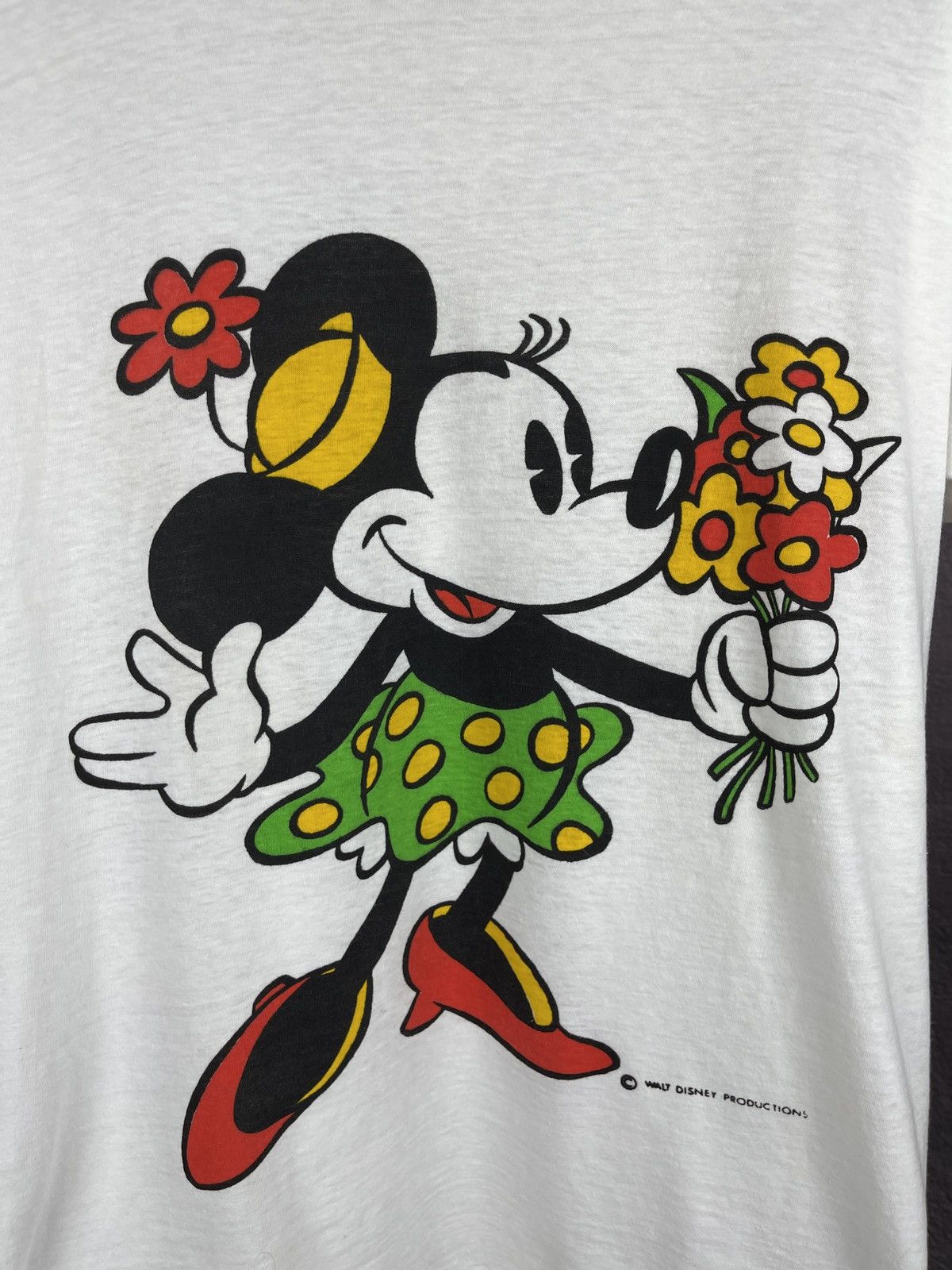 Disney FotL Walt Disney Productions Mickey Minnie Mouse vintage tee Size US XXL / EU 58 / 5 - 3 Thumbnail