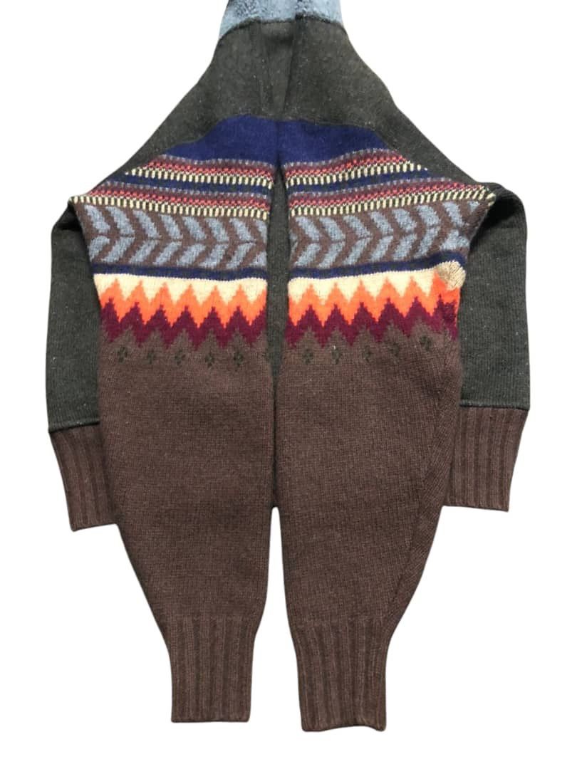 Napapijri × Native Napapijri Knit Hoodie Zipper Jacket Sleeve Native Design Size US M / EU 48-50 / 2 - 6 Thumbnail
