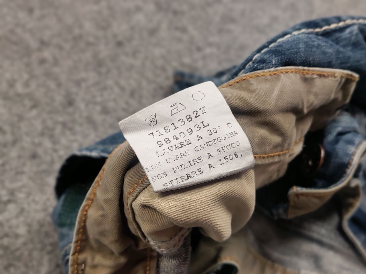 Japanese Brand VTG Y2K Japan Kick Distressed Faded Stretch Thunder Jeans Size US 34 / EU 50 - 20 Thumbnail