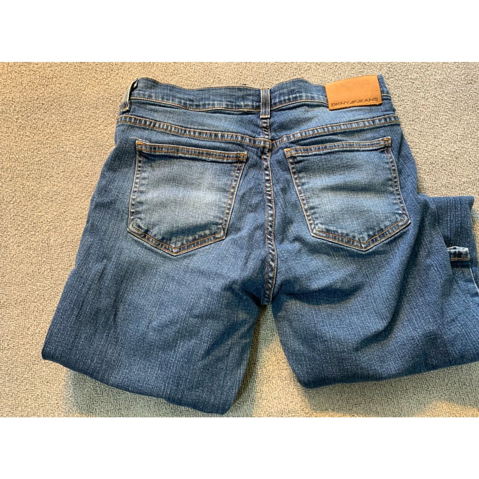 Denime DKNYJEANS Soho Jean Womens Size 10 R Blue Pants Denim Jeans Bootcut Cotton Blend Denim - Mens? Size 32" / US 10 / IT 46 - 6 Thumbnail
