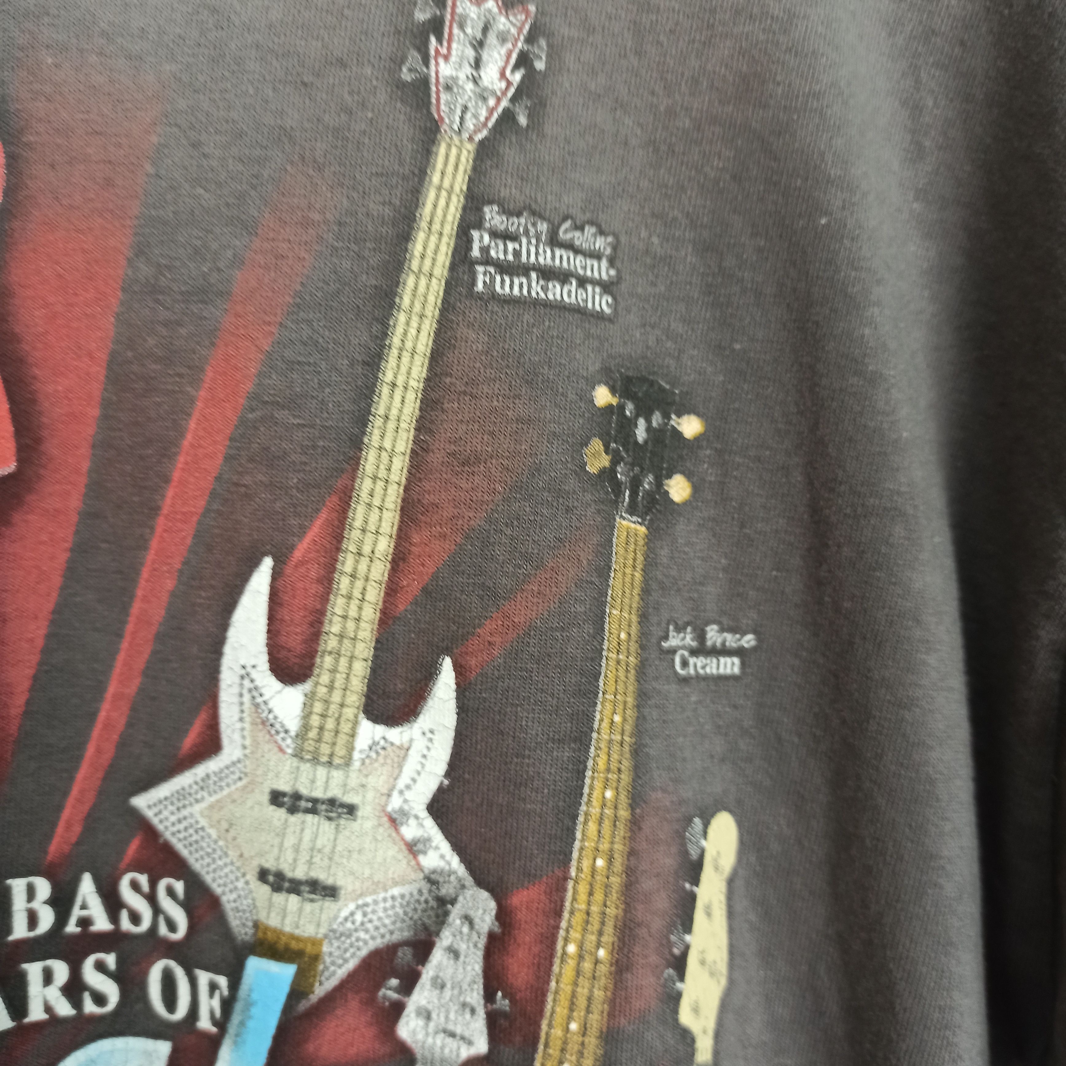 Band Tees Vintage 2009 The Bass Guitars Of Rock n Roll Promo Tees Size US L / EU 52-54 / 3 - 6 Thumbnail
